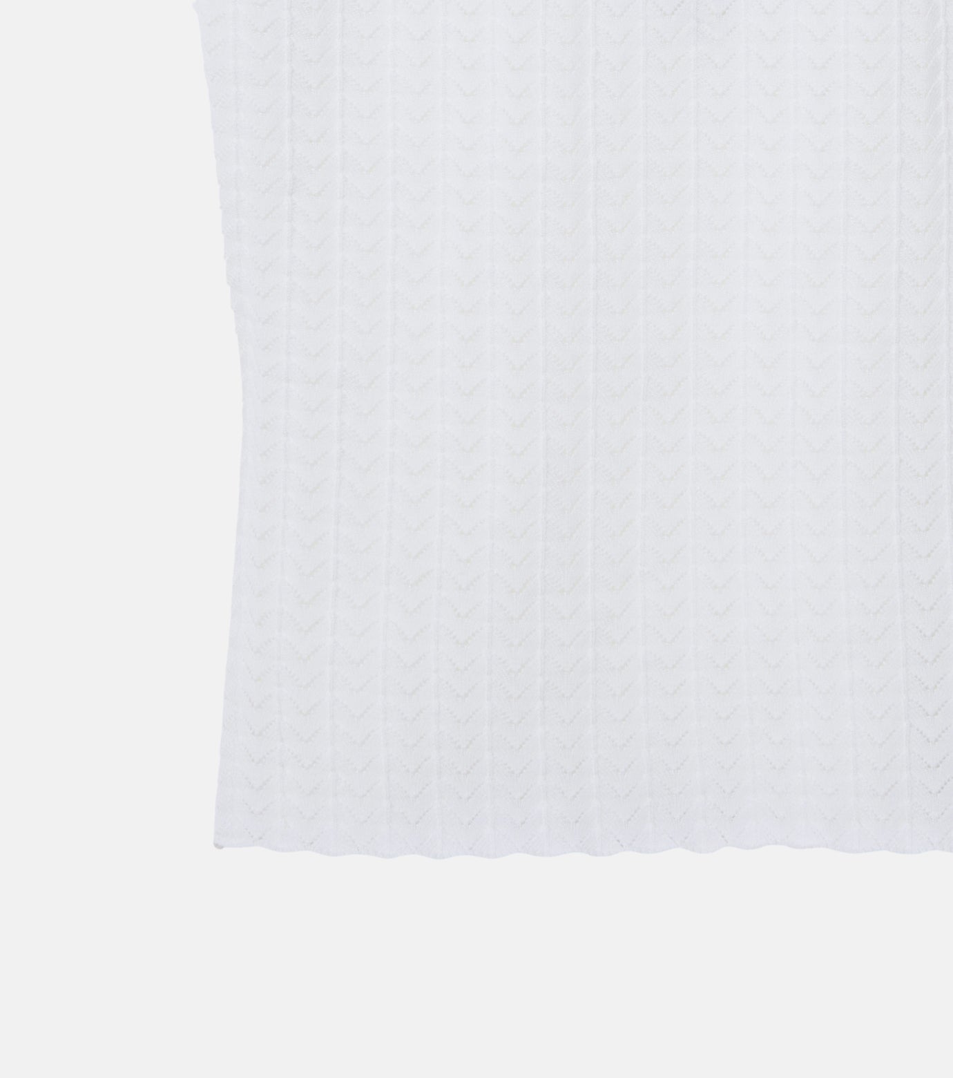 Eyelet Pattern Knit Camisol