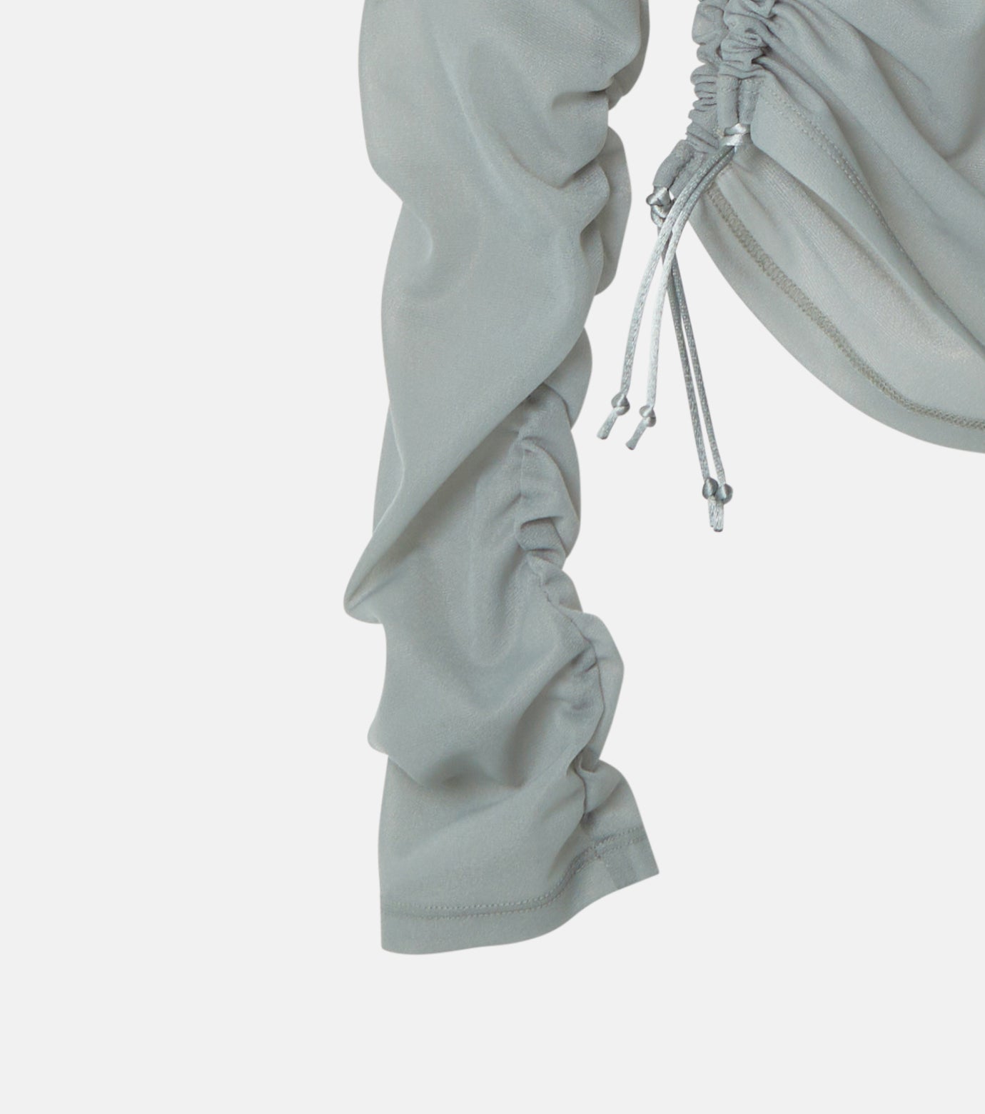 Design Gathered Cutout Top