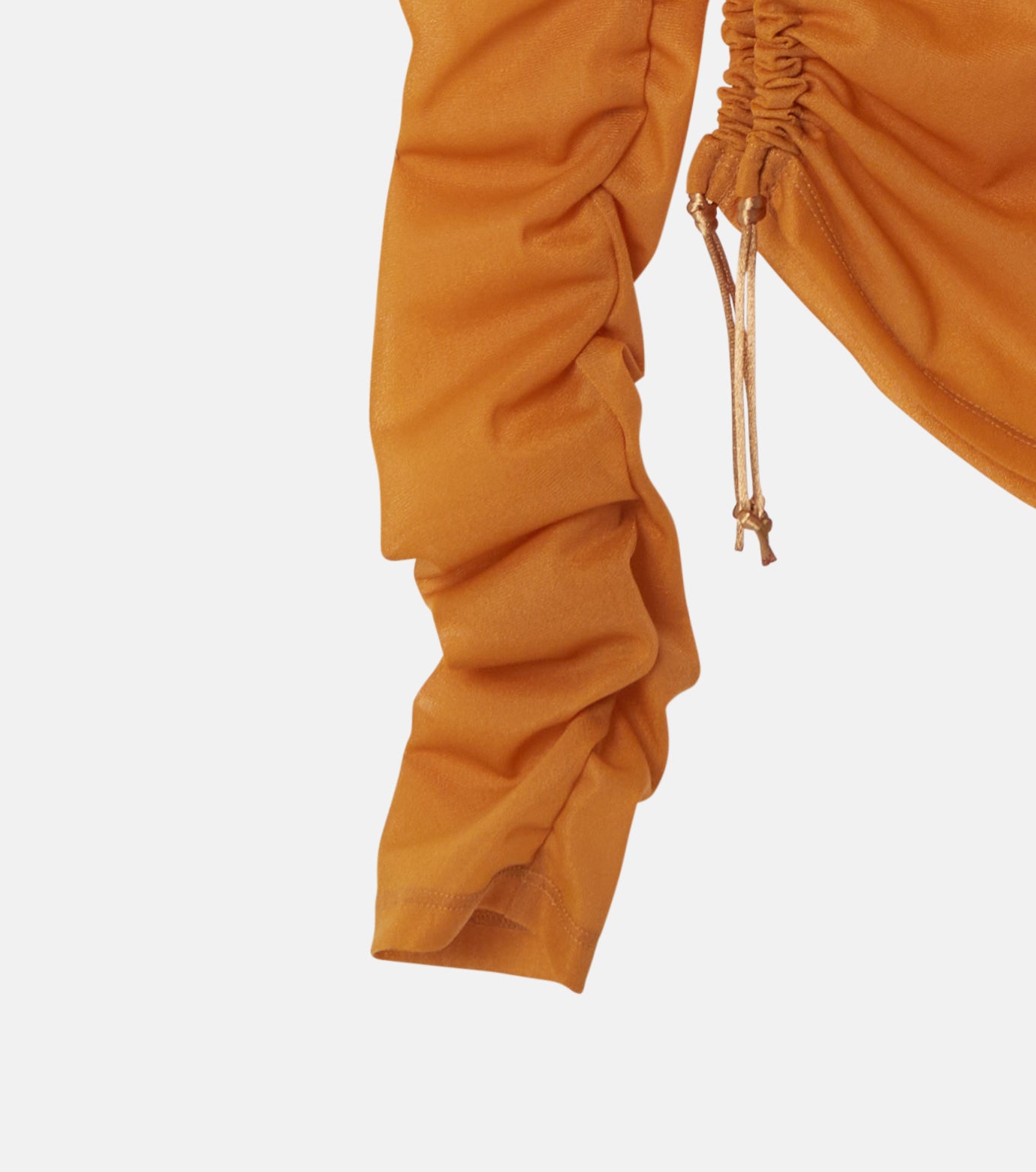 Design Gathered Cutout Top