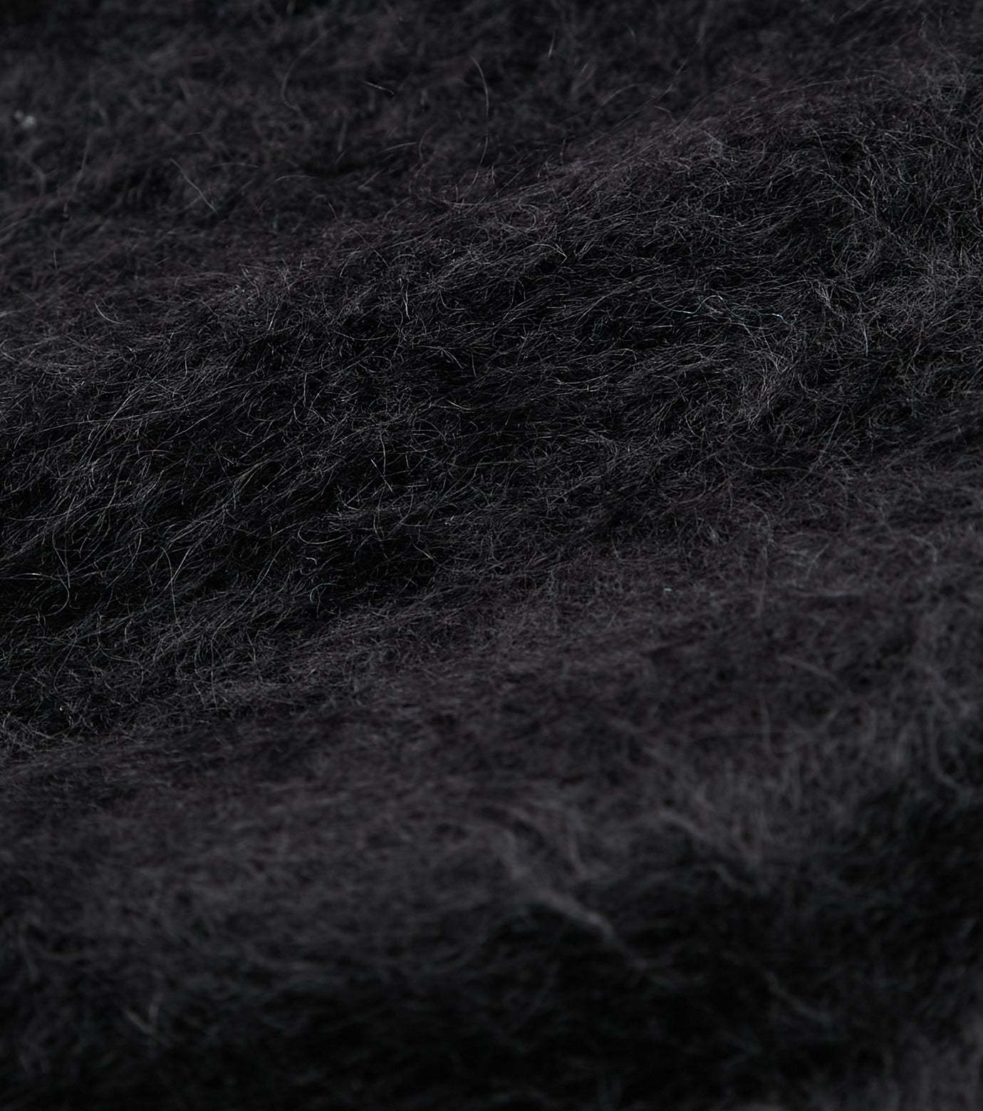 Alpaca Shaggy Knit Tops