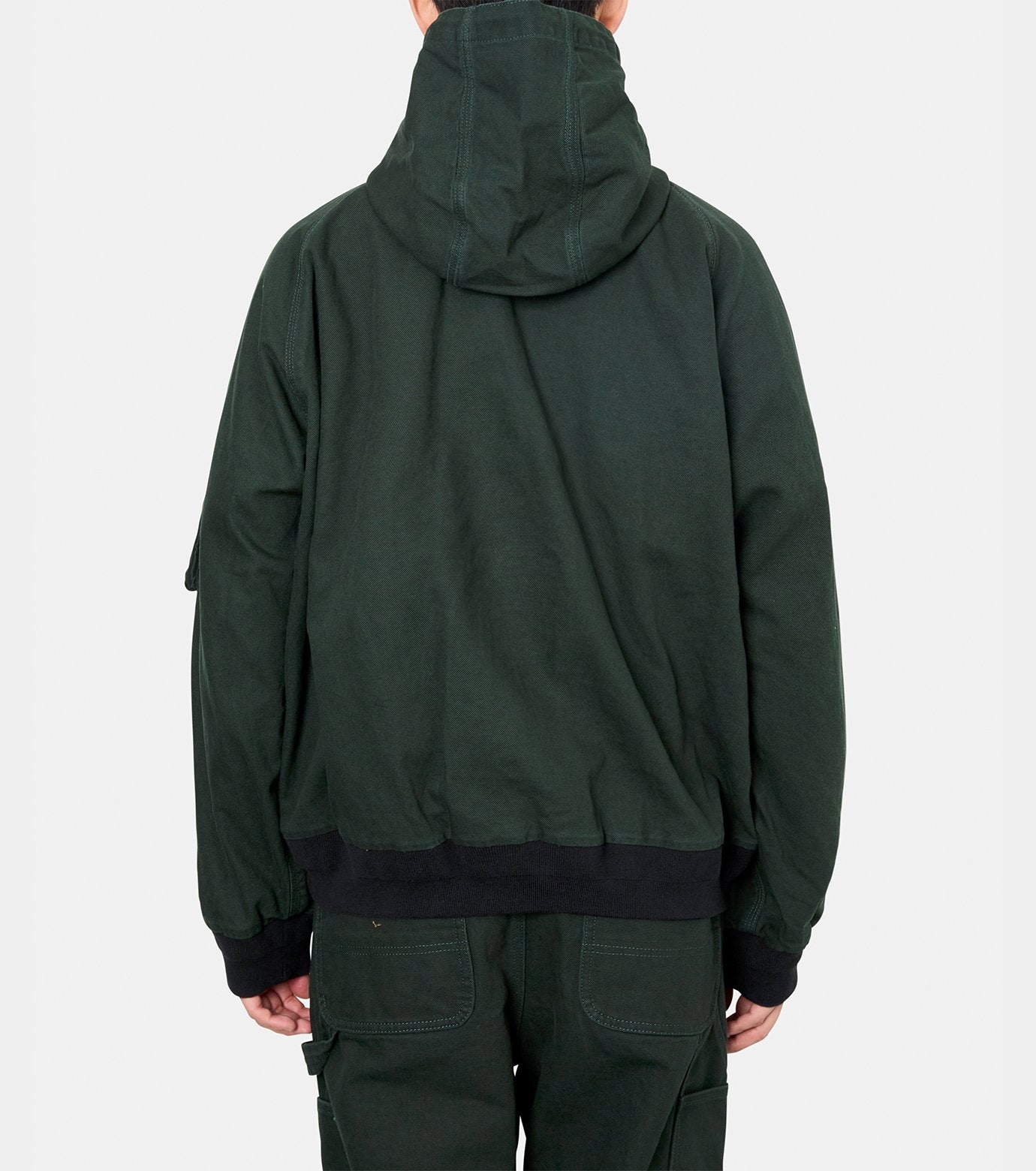 Carhartt WIP Washed Duck Hooded BZ