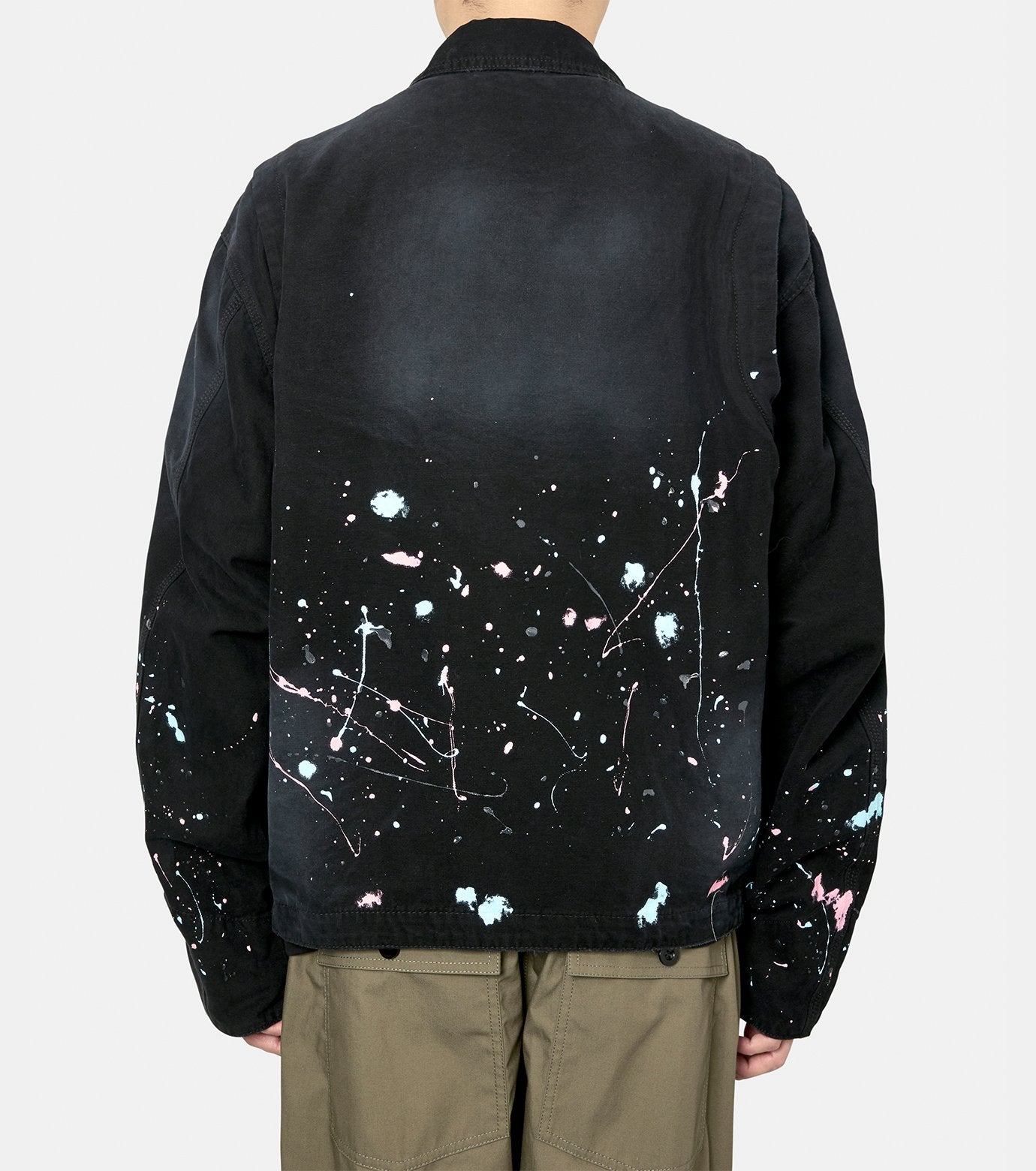 VINTAGE PAINTDETAIL WORK JACKET