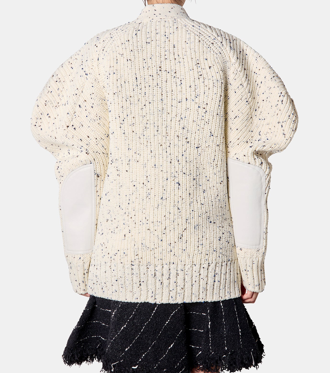 Nep Yarn Knit Cardigan