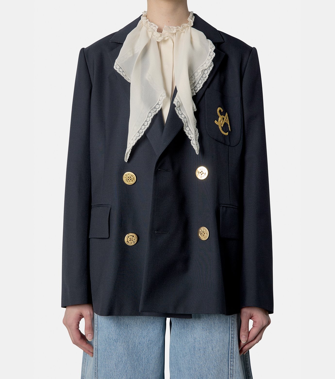 Emblem Suiting Jacket