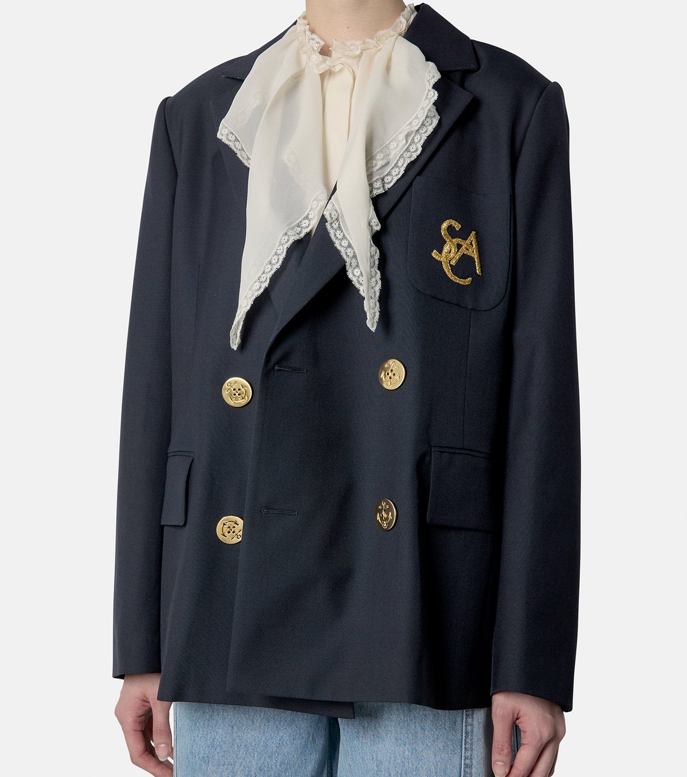 Emblem Suiting Jacket