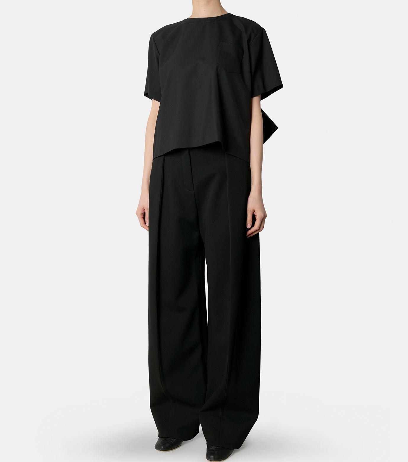 Suiting Poplin Pullover