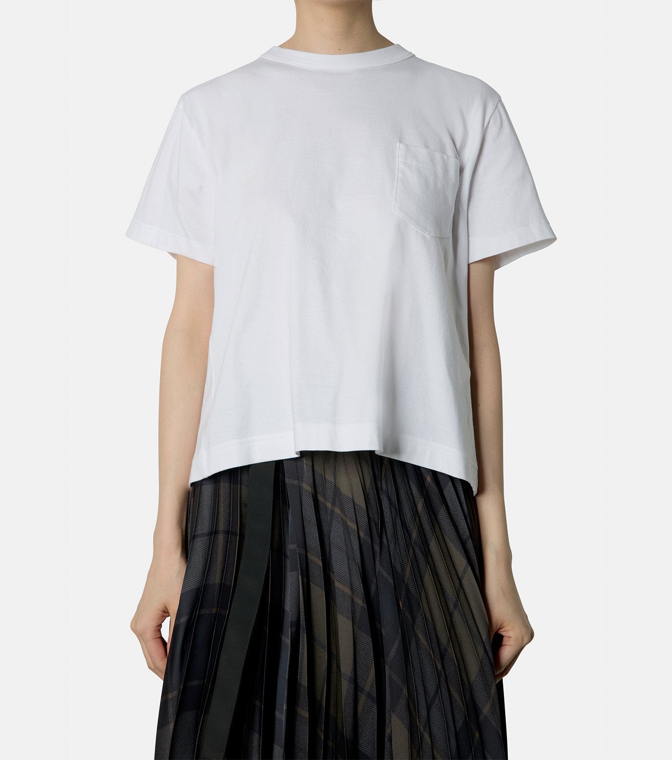 Satin x Jersey T-Shirt