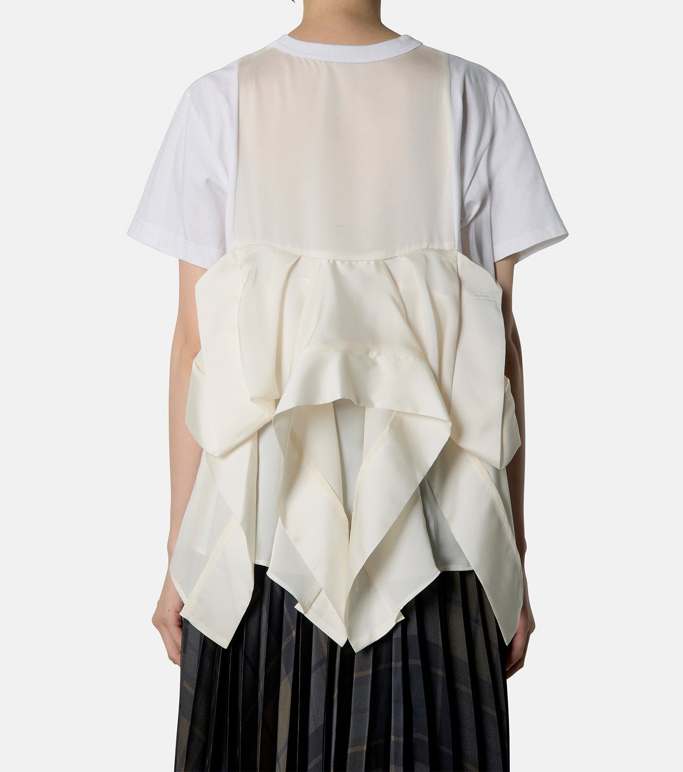 Satin x Jersey T-Shirt