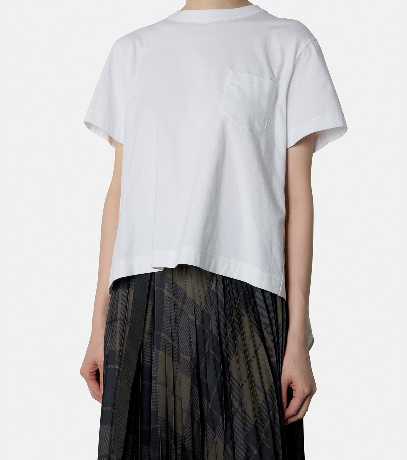 Satin x Jersey T-Shirt