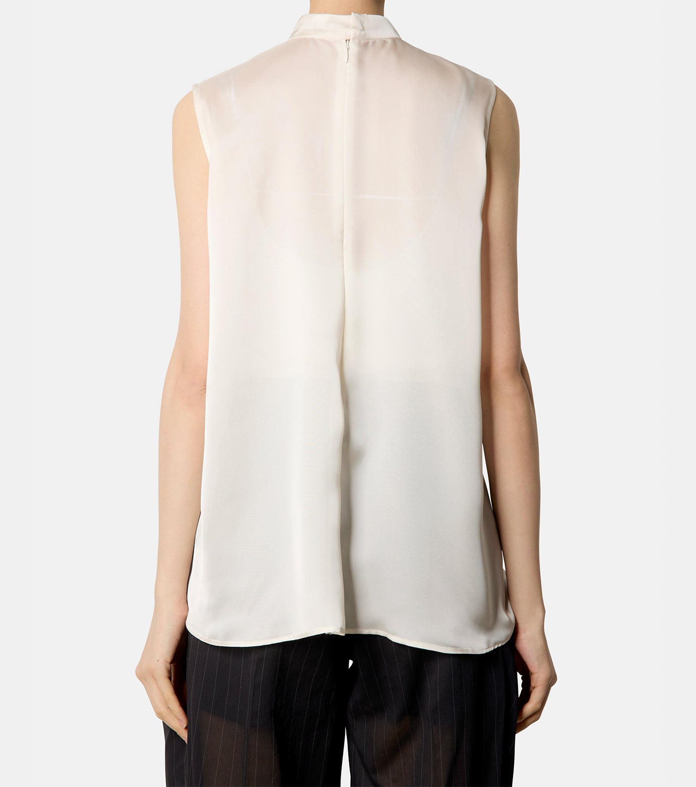 Satin Chiffon Pullover