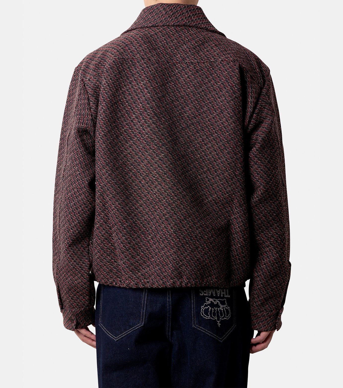 DRILL TOP HOUNDSTOOTH