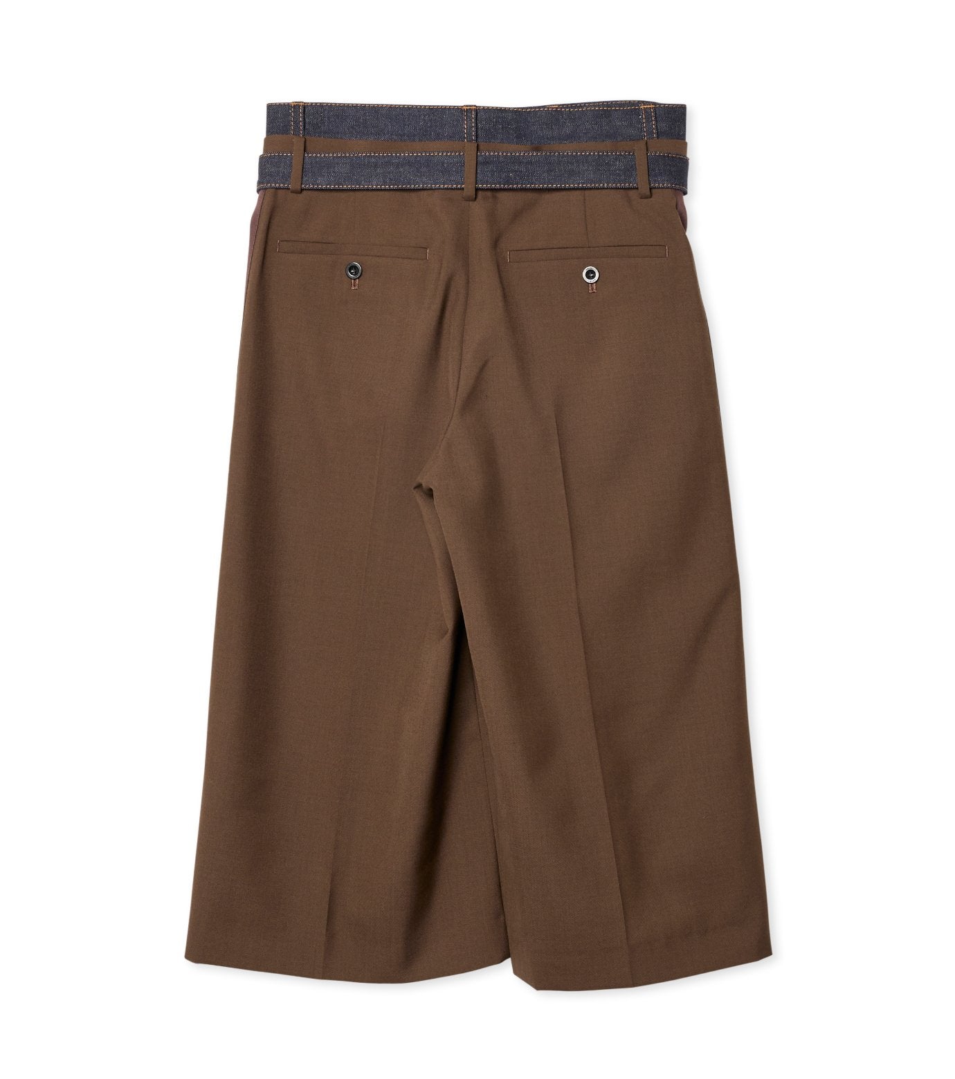 Suiting x Denim Pants