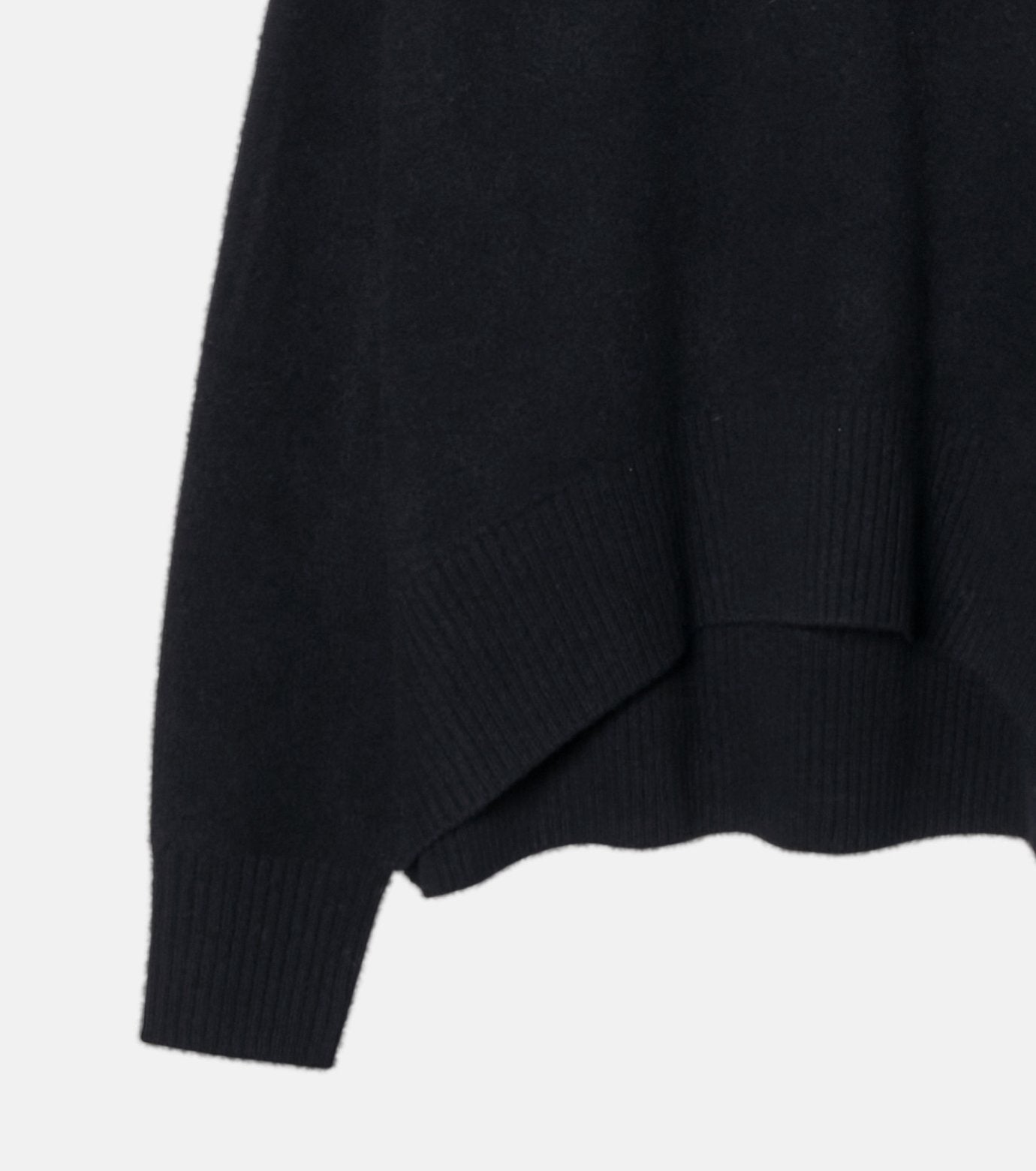 Wool Cashmere Crew Neck Knit