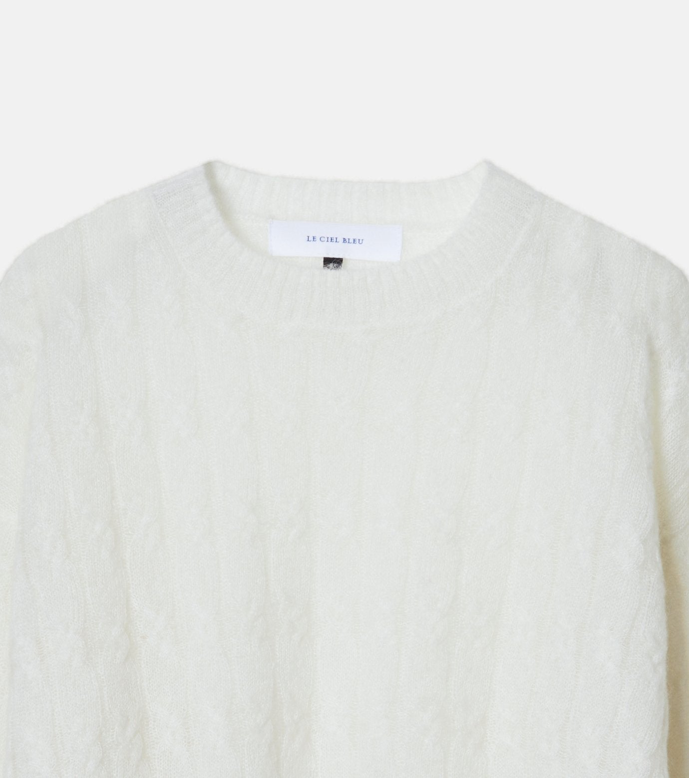 Cable Mohair Pullover