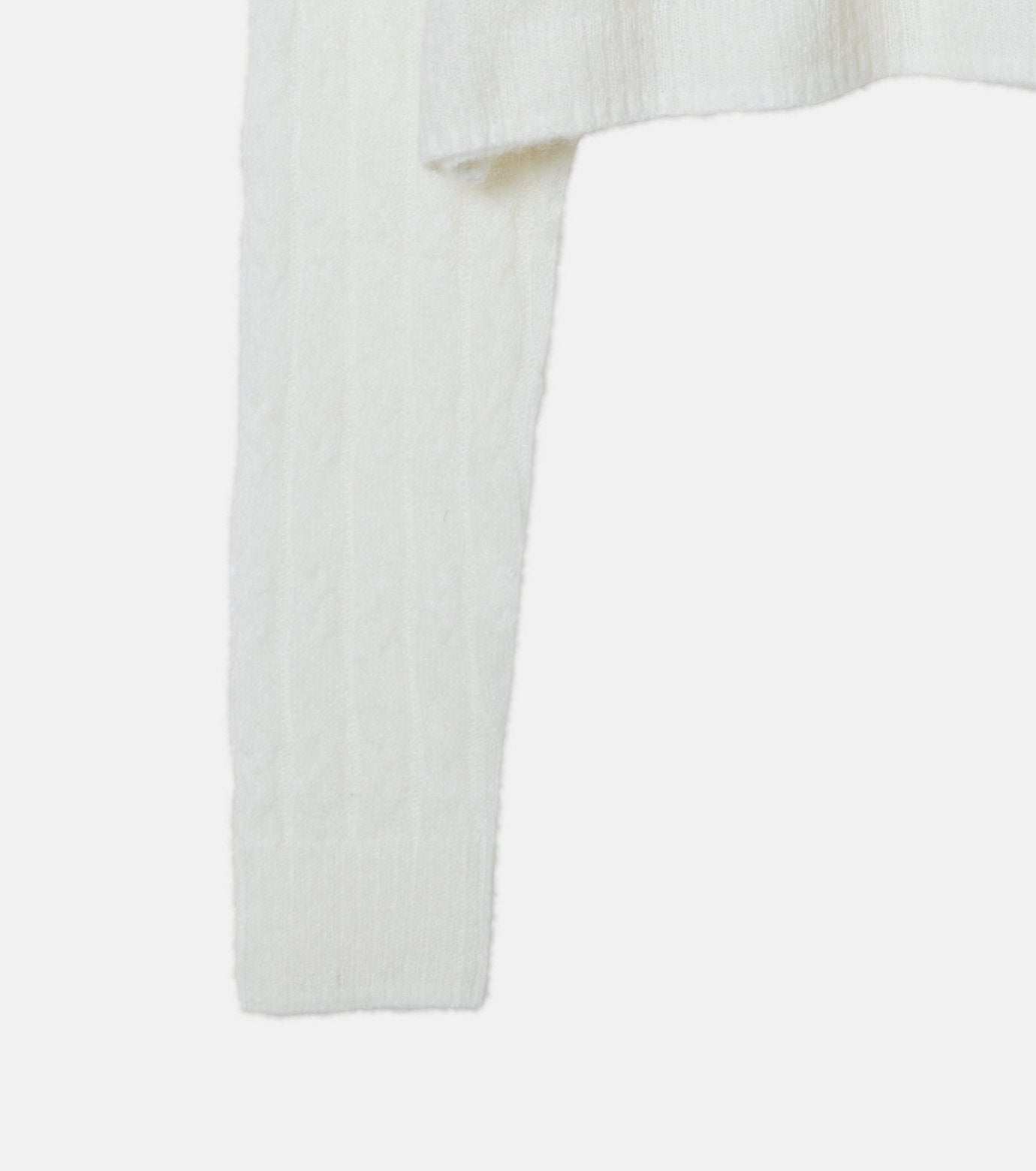 Cable Mohair Pullover