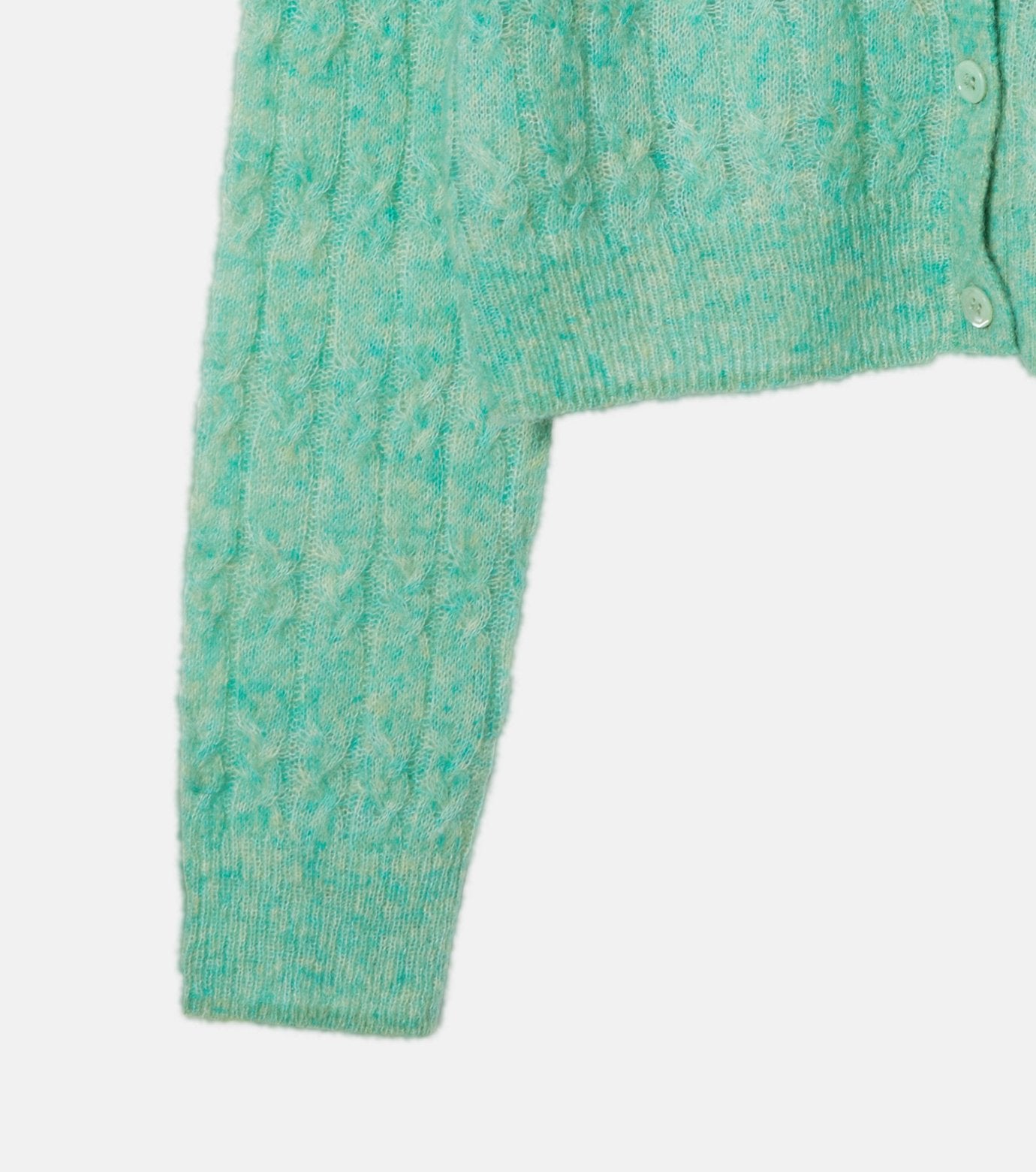 Cable Mohair Cardigan