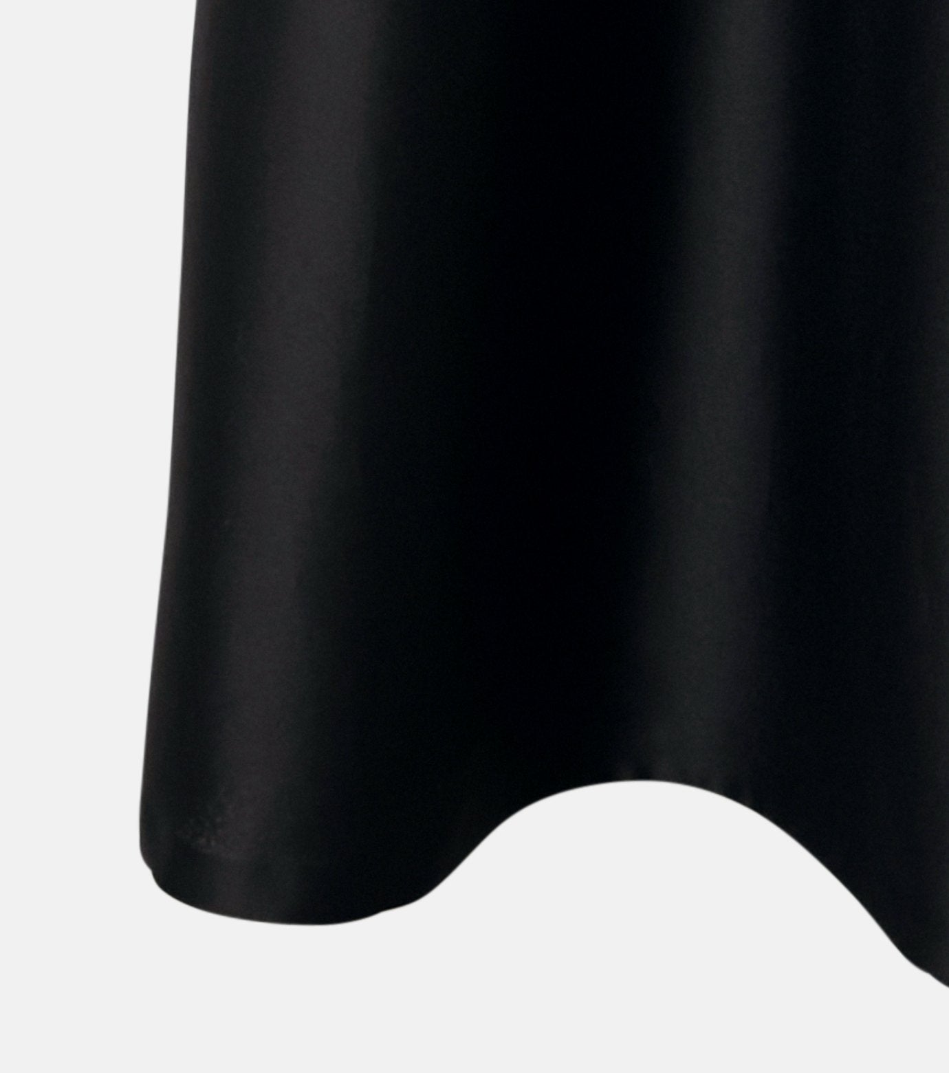 Silky Back Open Dress