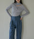 Asymmetric Front Slit TOP