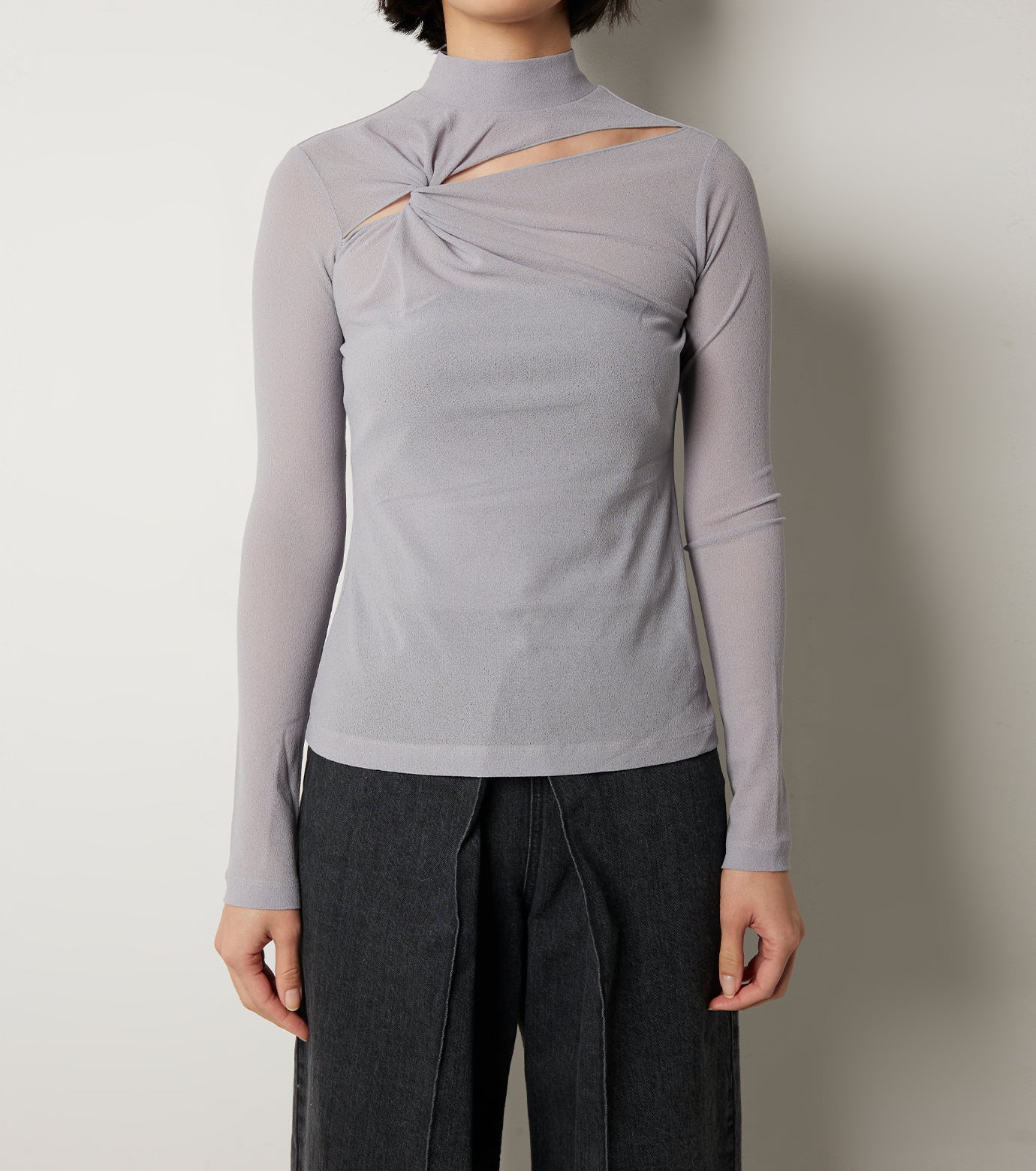 Asymmetric Front Slit TOP
