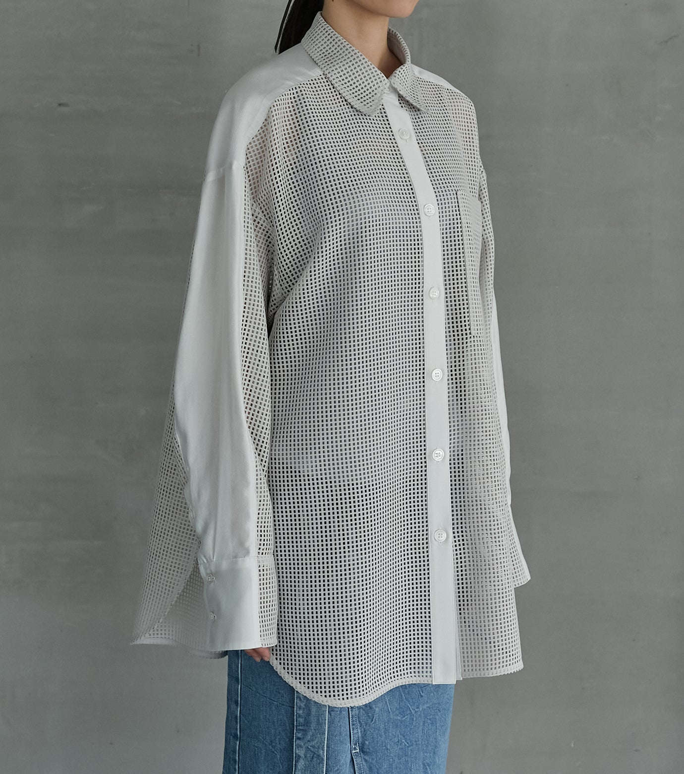 Mesh Sheer Shirt