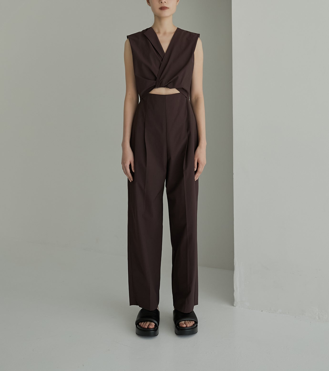 Front Twist Jumpsuit