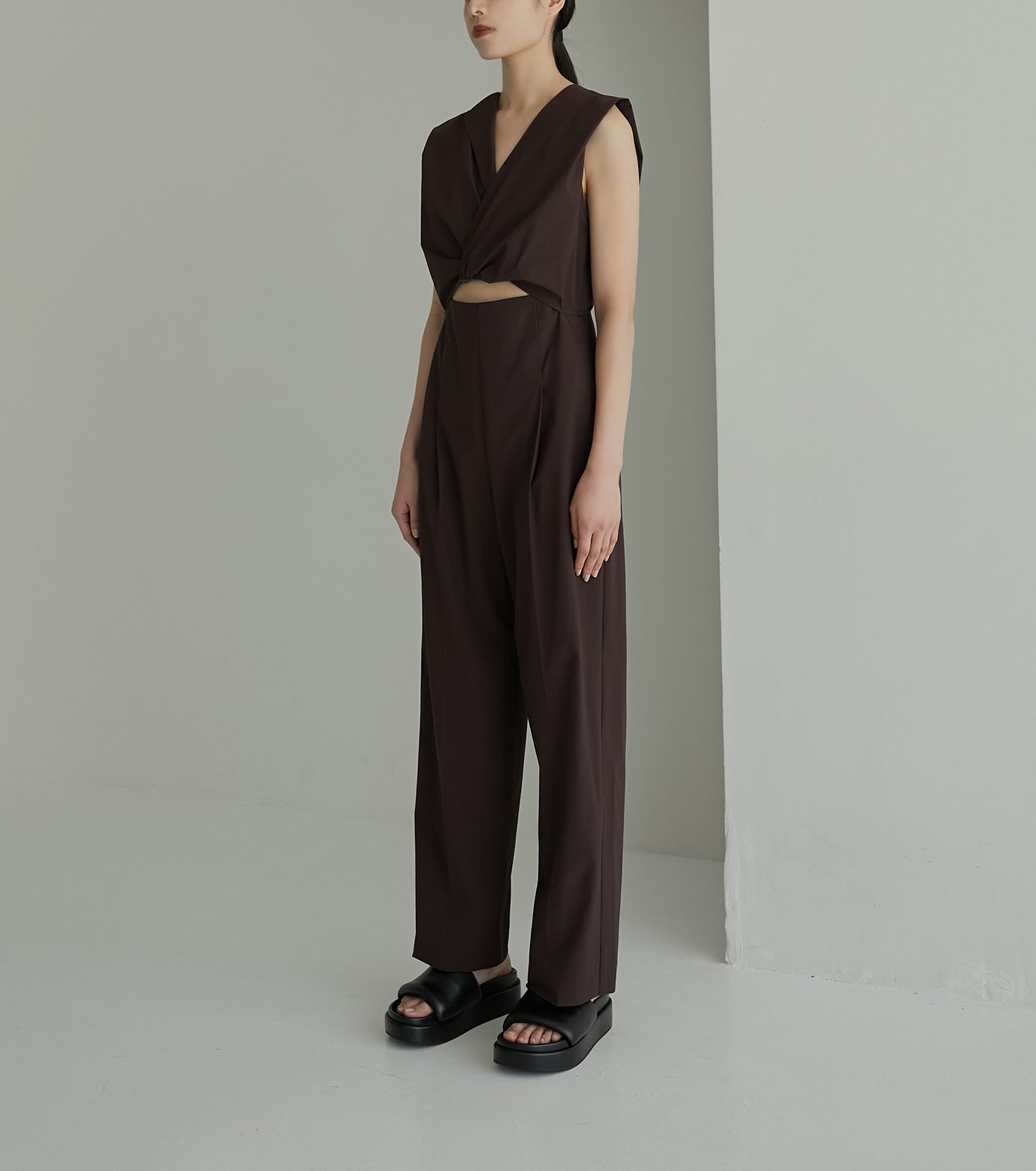 Front Twist Jumpsuit