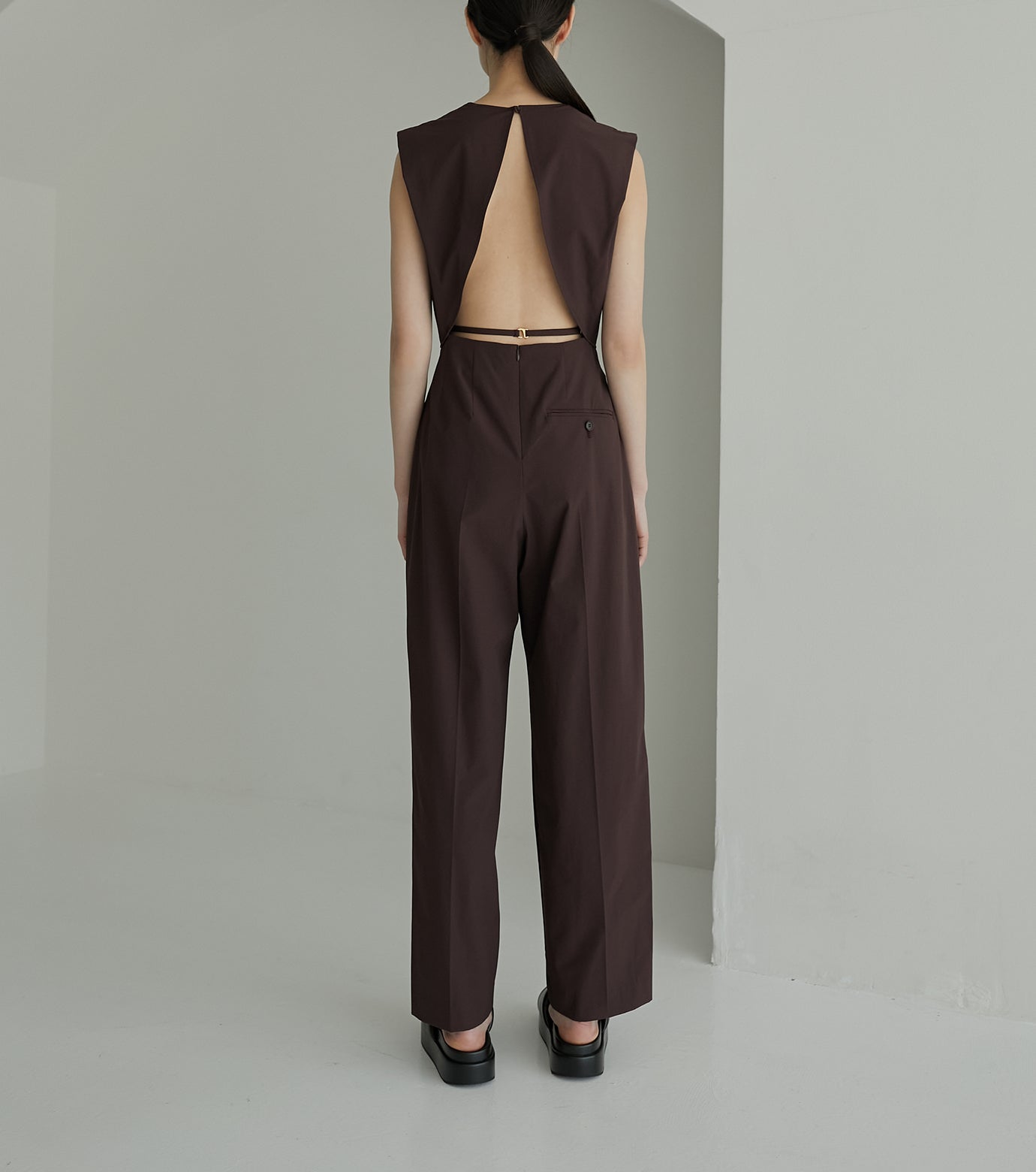 Front Twist Jumpsuit