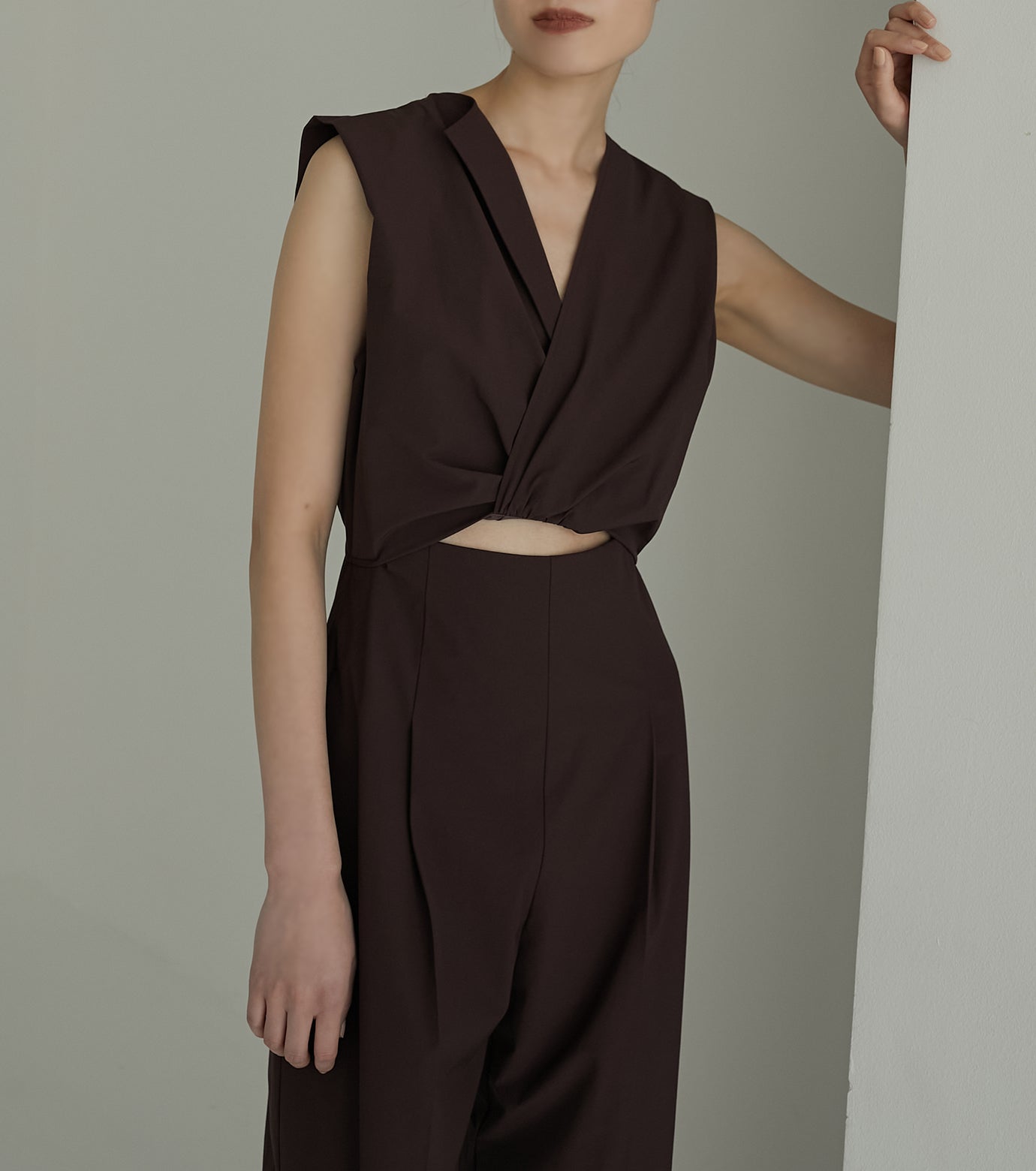 Front Twist Jumpsuit