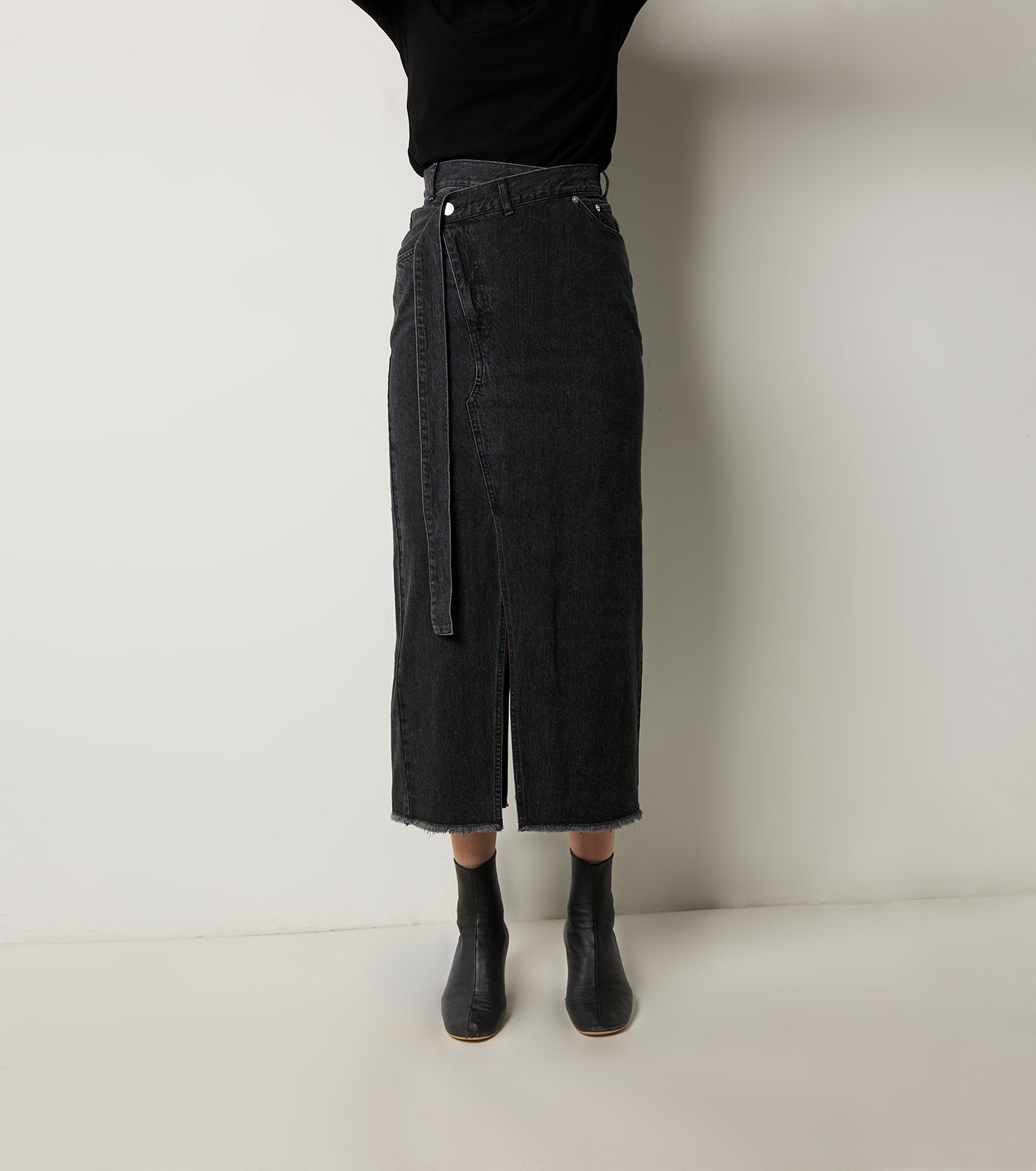 Denim Tight Skirt