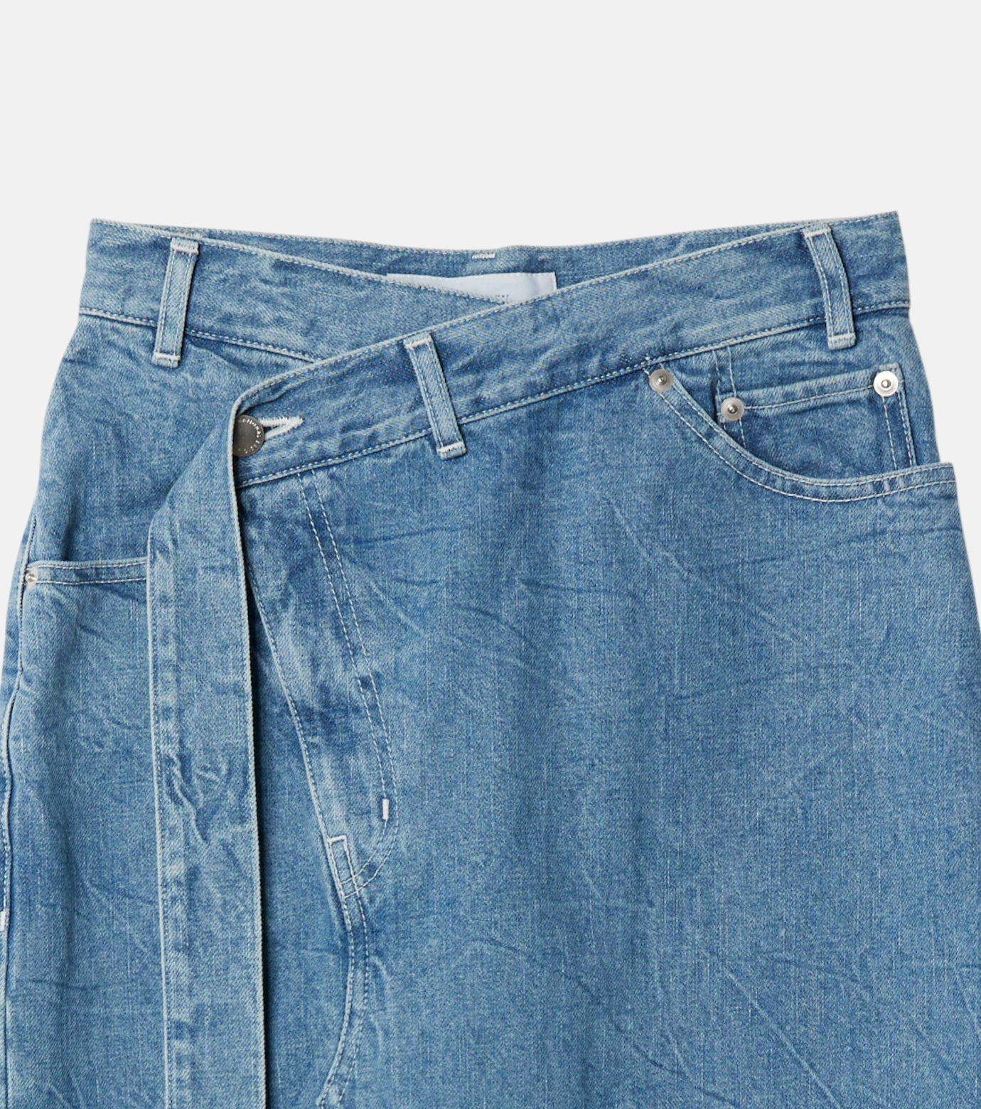 Denim Tight Skirt