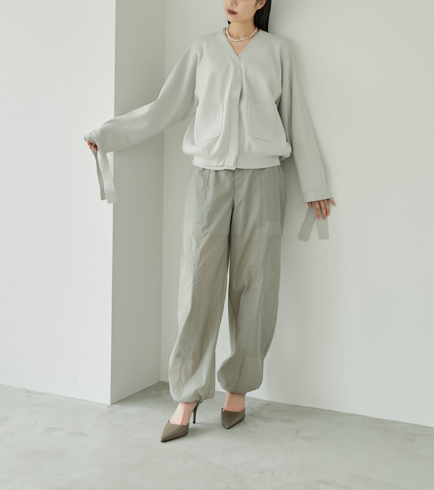 Transparent Double Knee Pants