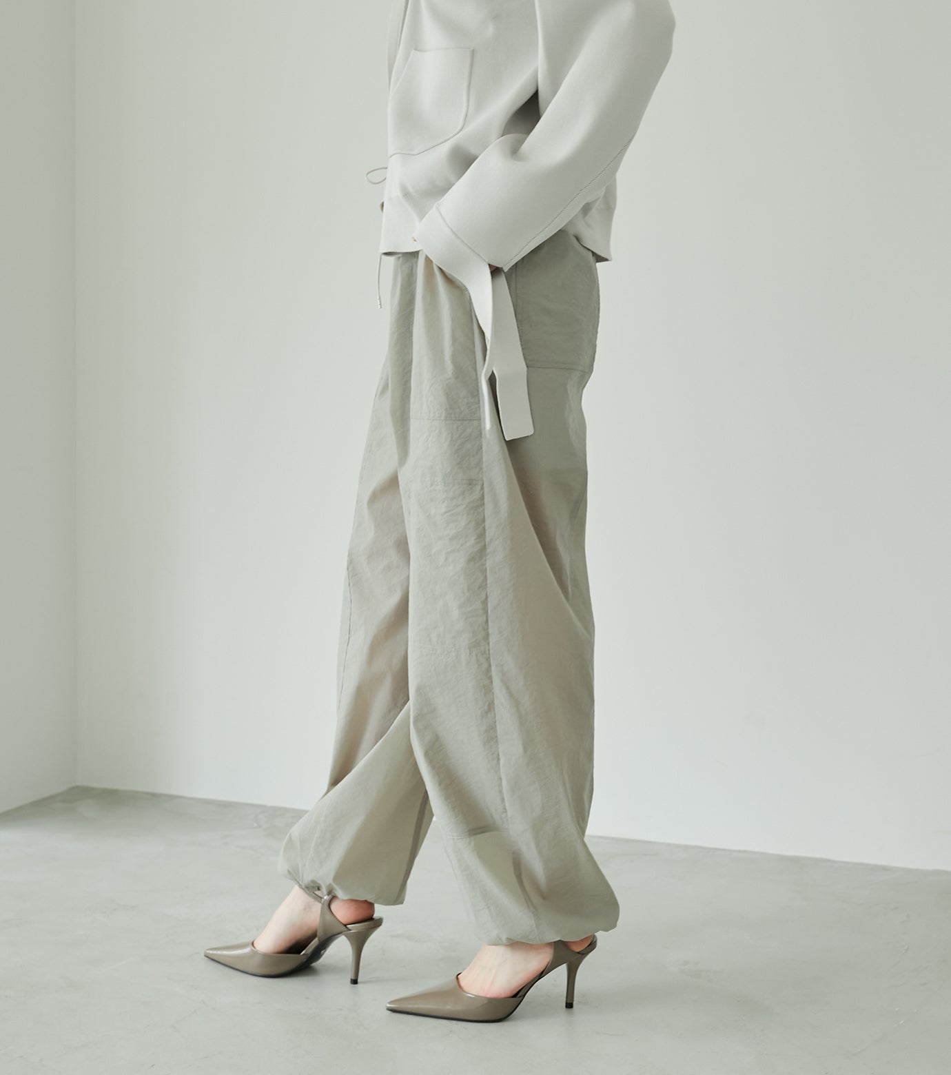 Transparent Double Knee Pants