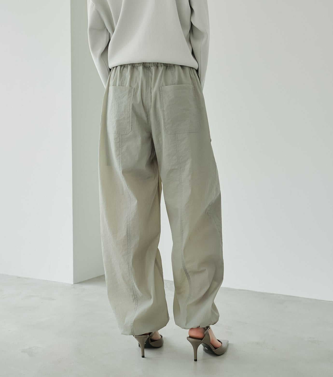 Transparent Double Knee Pants