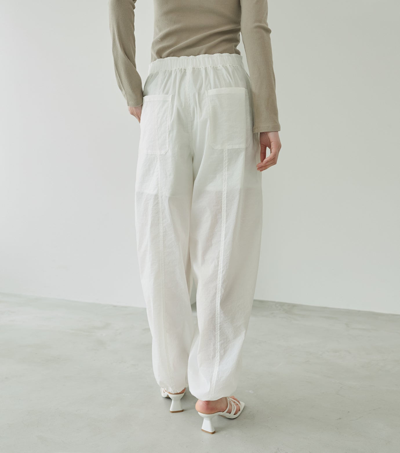 Transparent Double Knee Pants