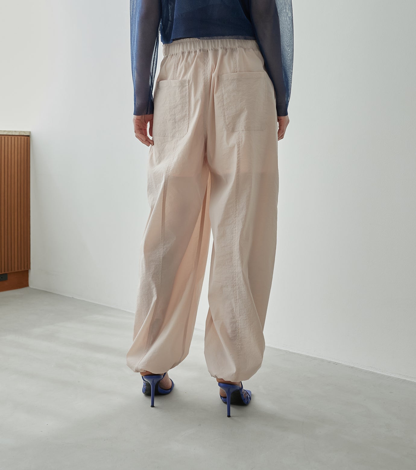 Transparent Double Knee Pants