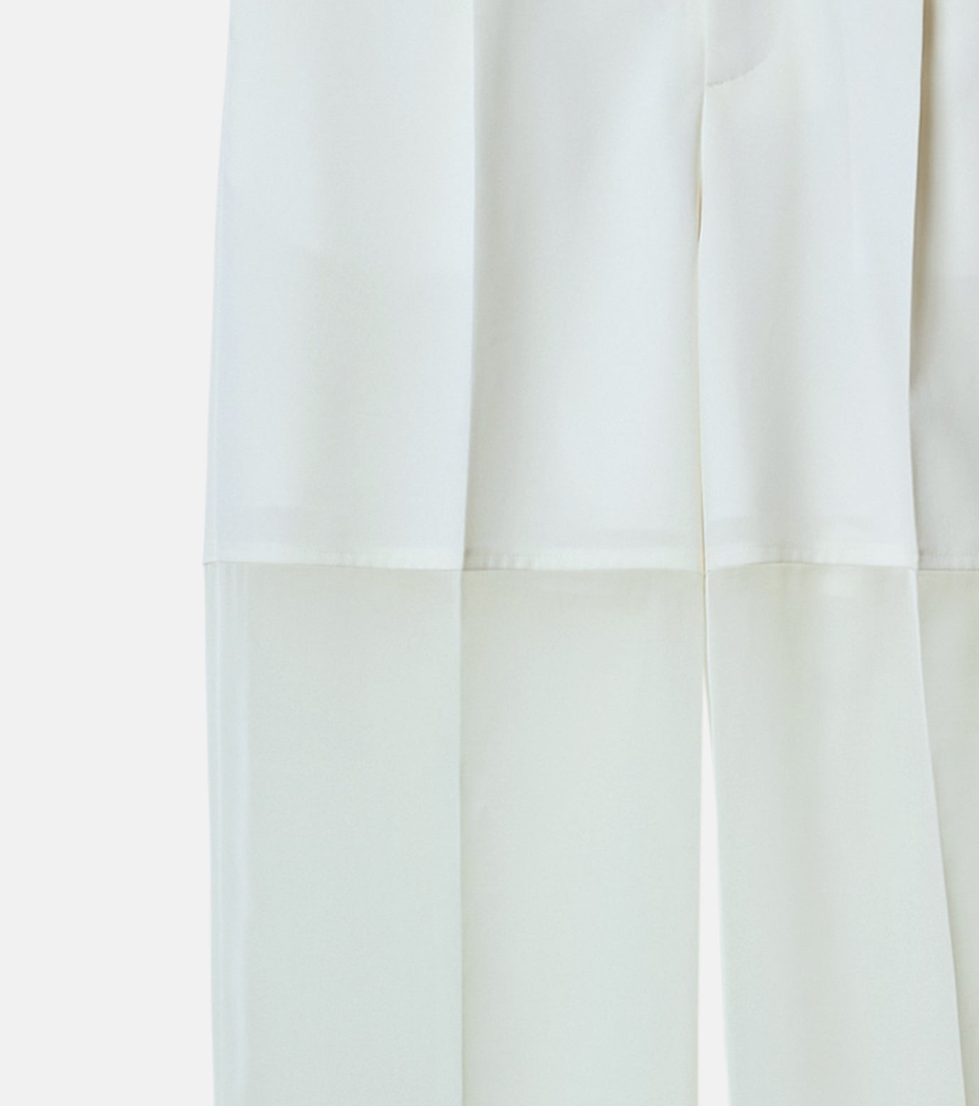 Sheer Combo Straight Pants