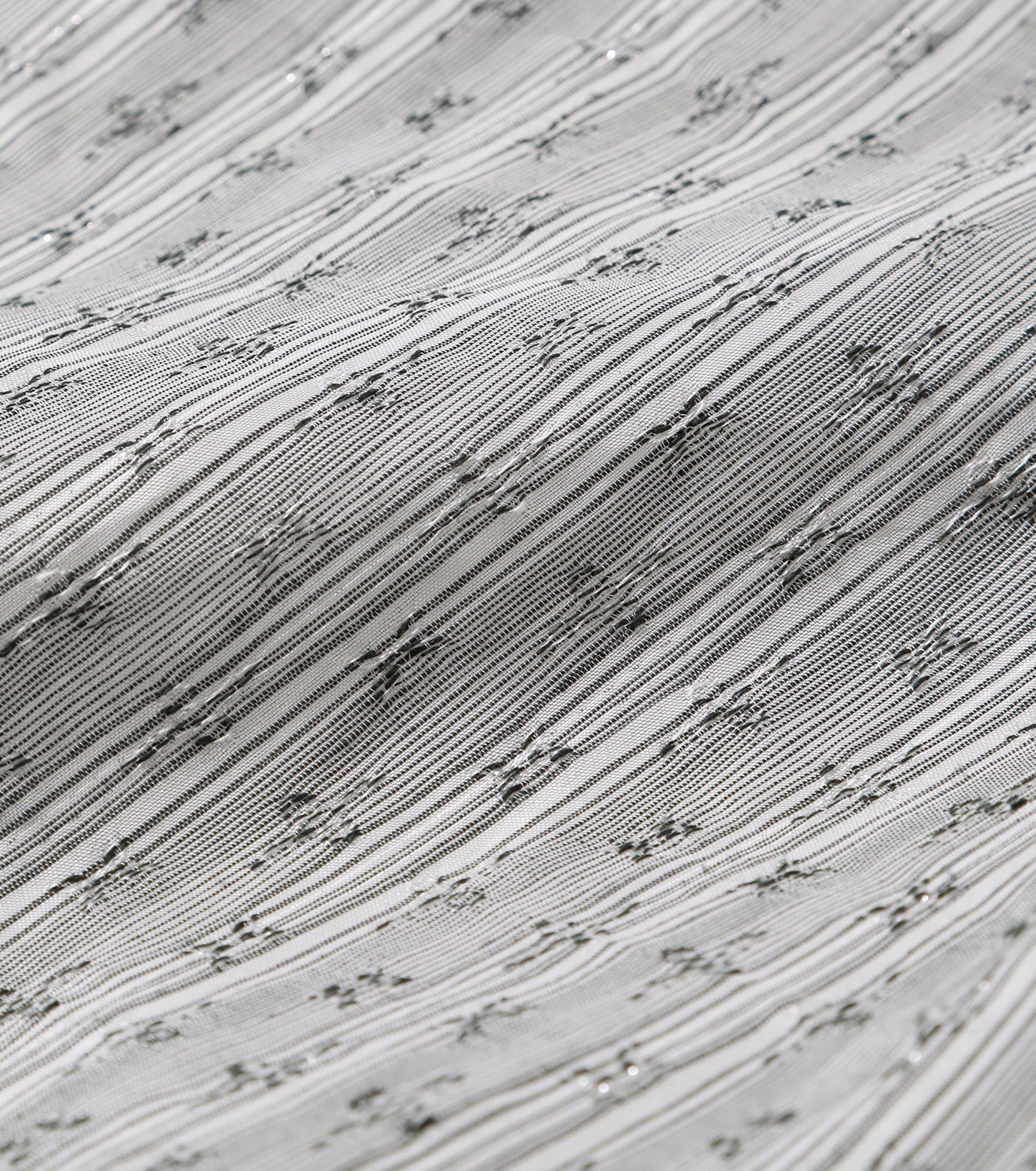 Embroidery JQD Stripe Shirt