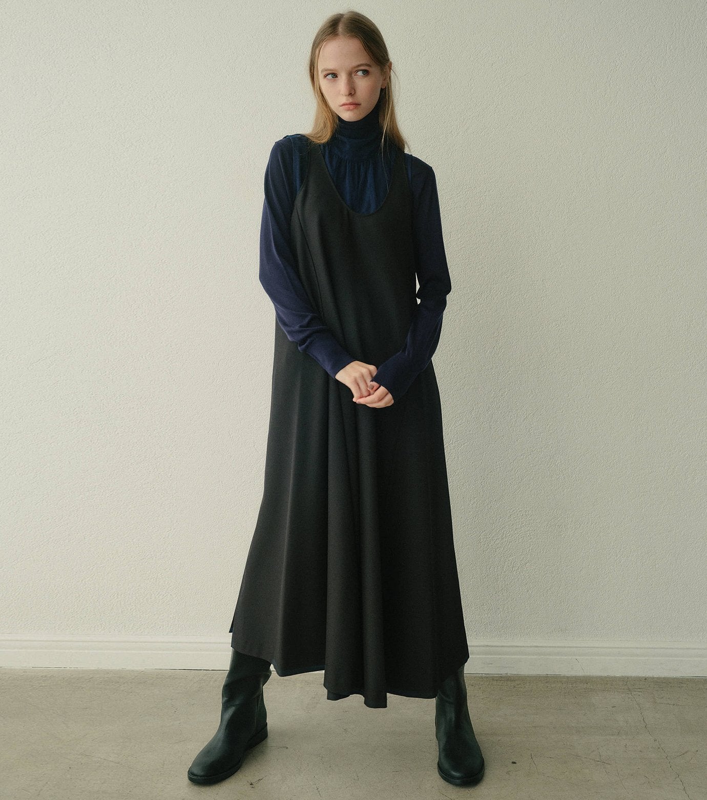 High-Gauge Turtleneck Knit