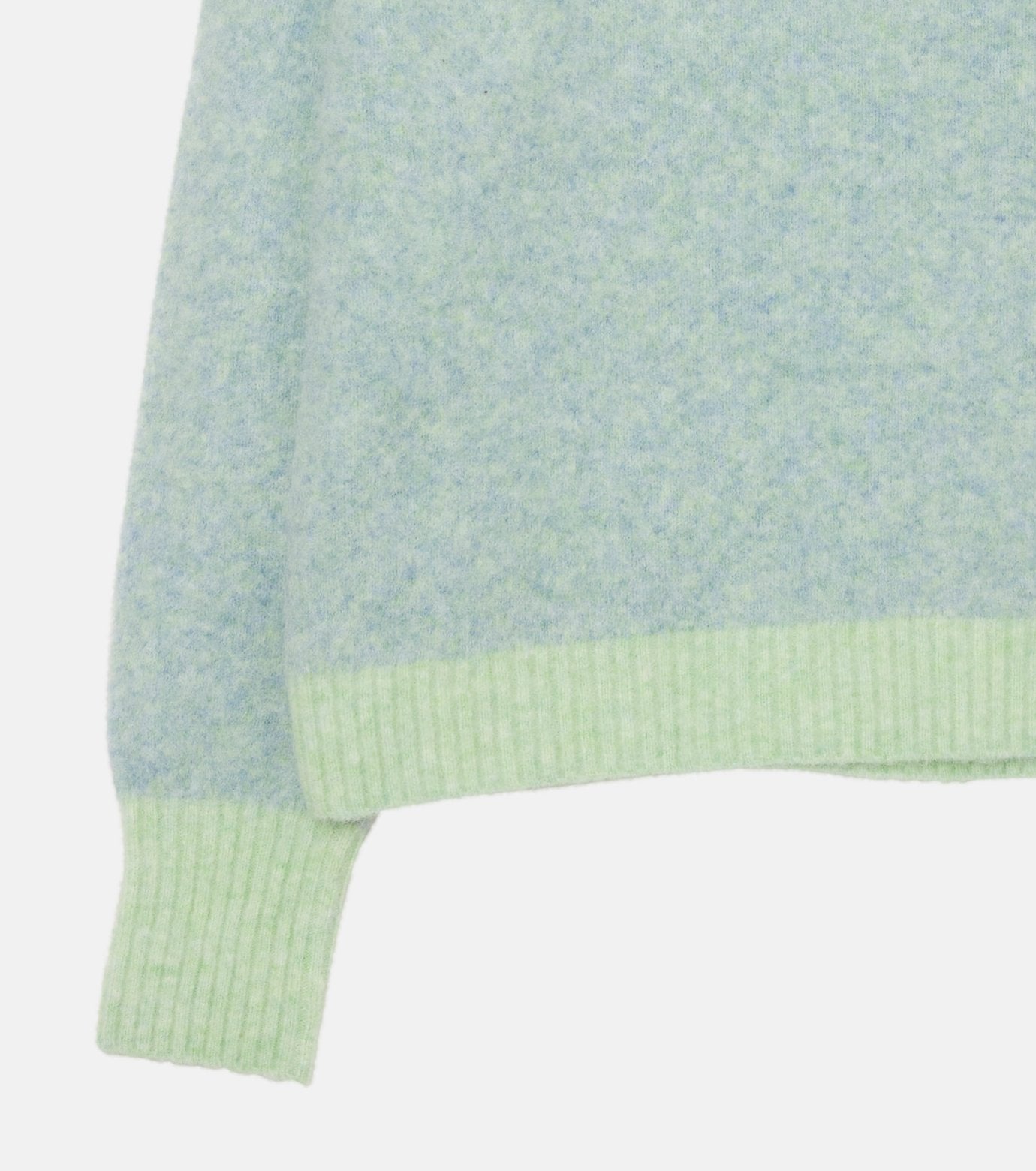 Color-Contrast Roundneck Pullover