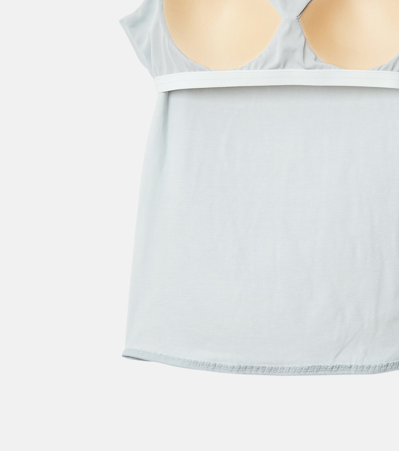 Ruched Tulle Cami Top