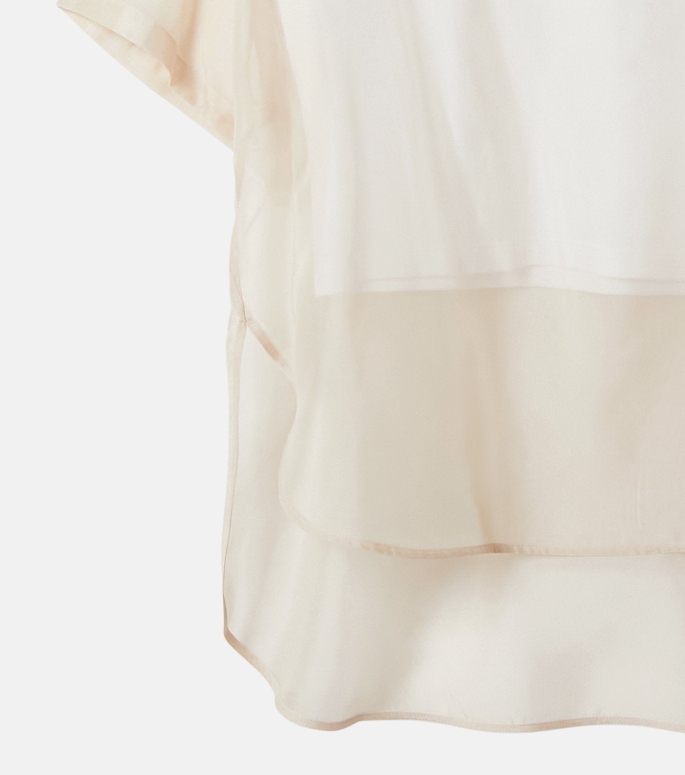 Organza Bi-Color Top