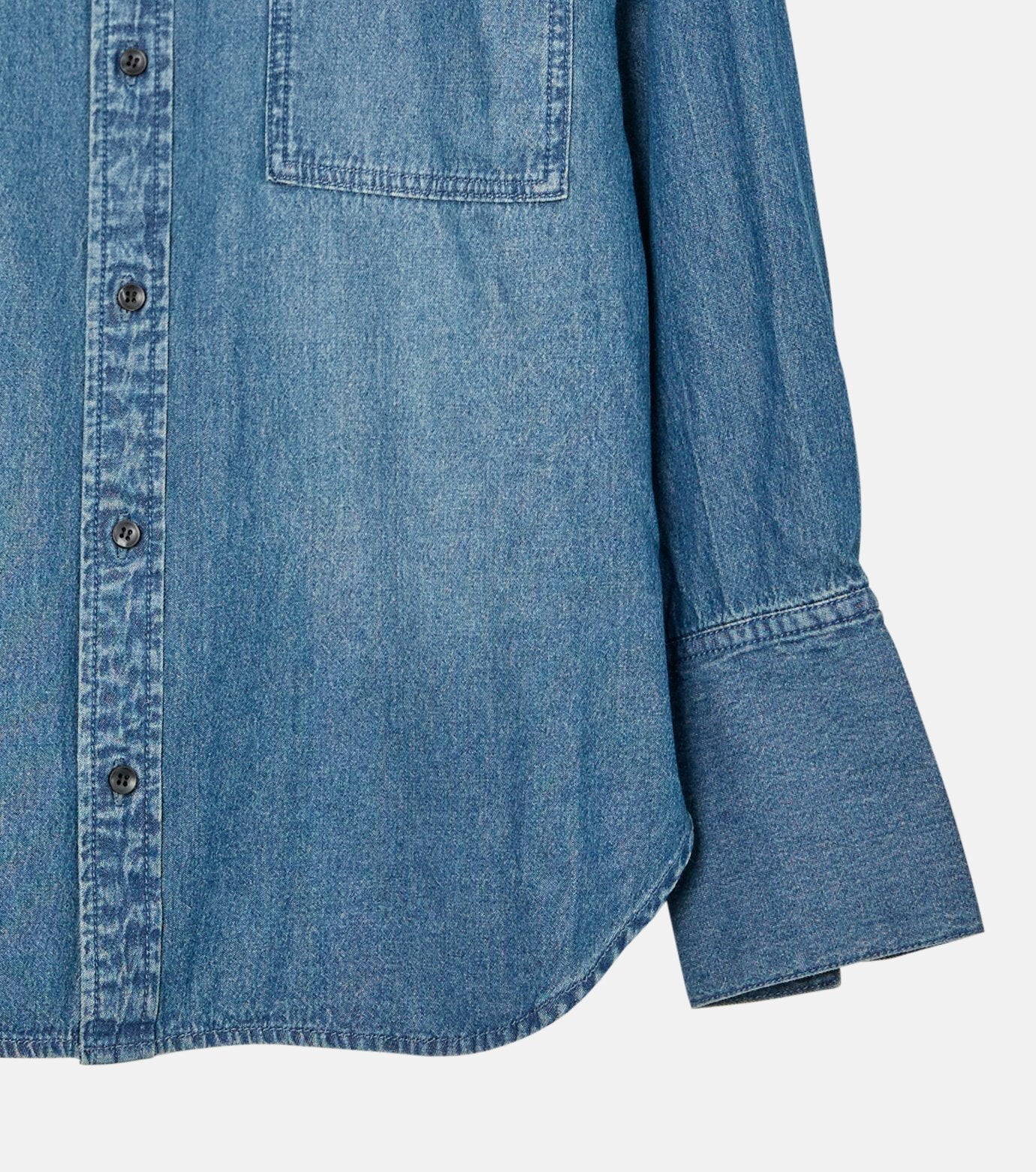 Denim Oversized Shirt
