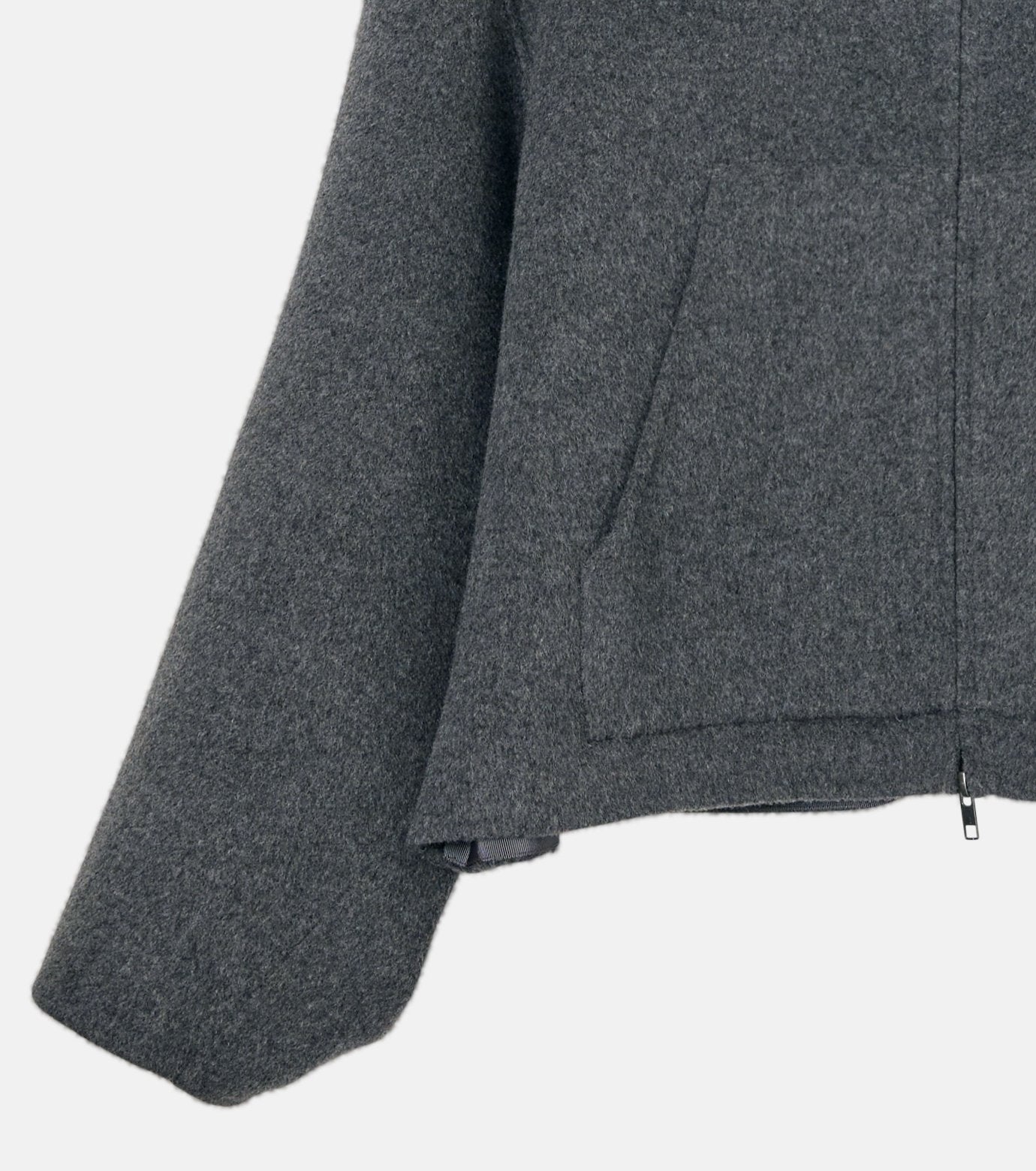 Zip-Up Double-Face Blouson