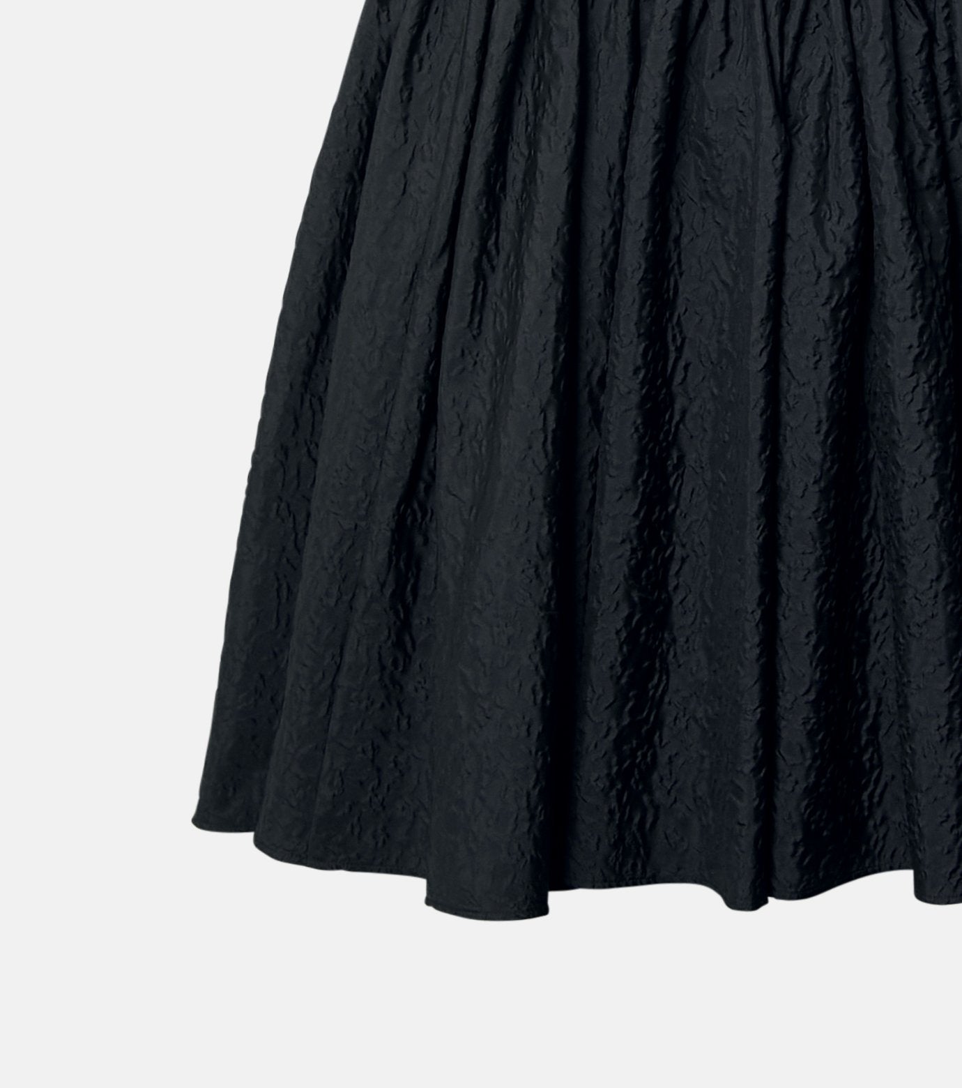 Abstract Flower Jacquard Dress