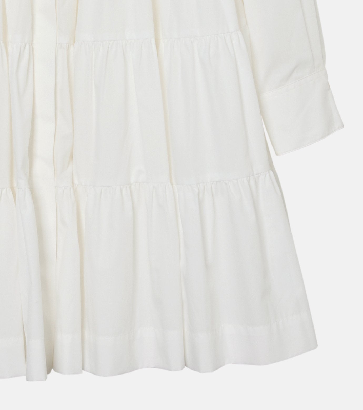 Dramatic Gathered Shirt Dress