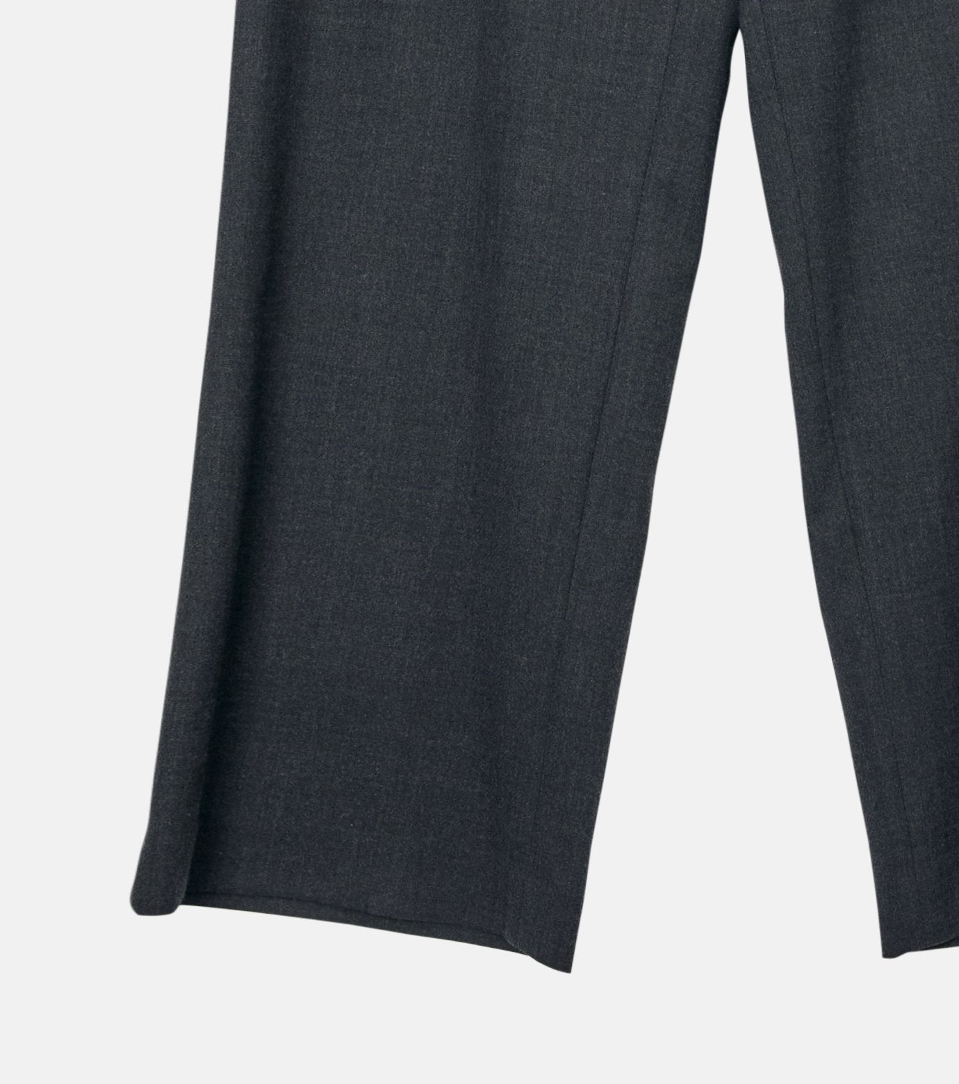 Relaxed Wool Double-Cloth Pants