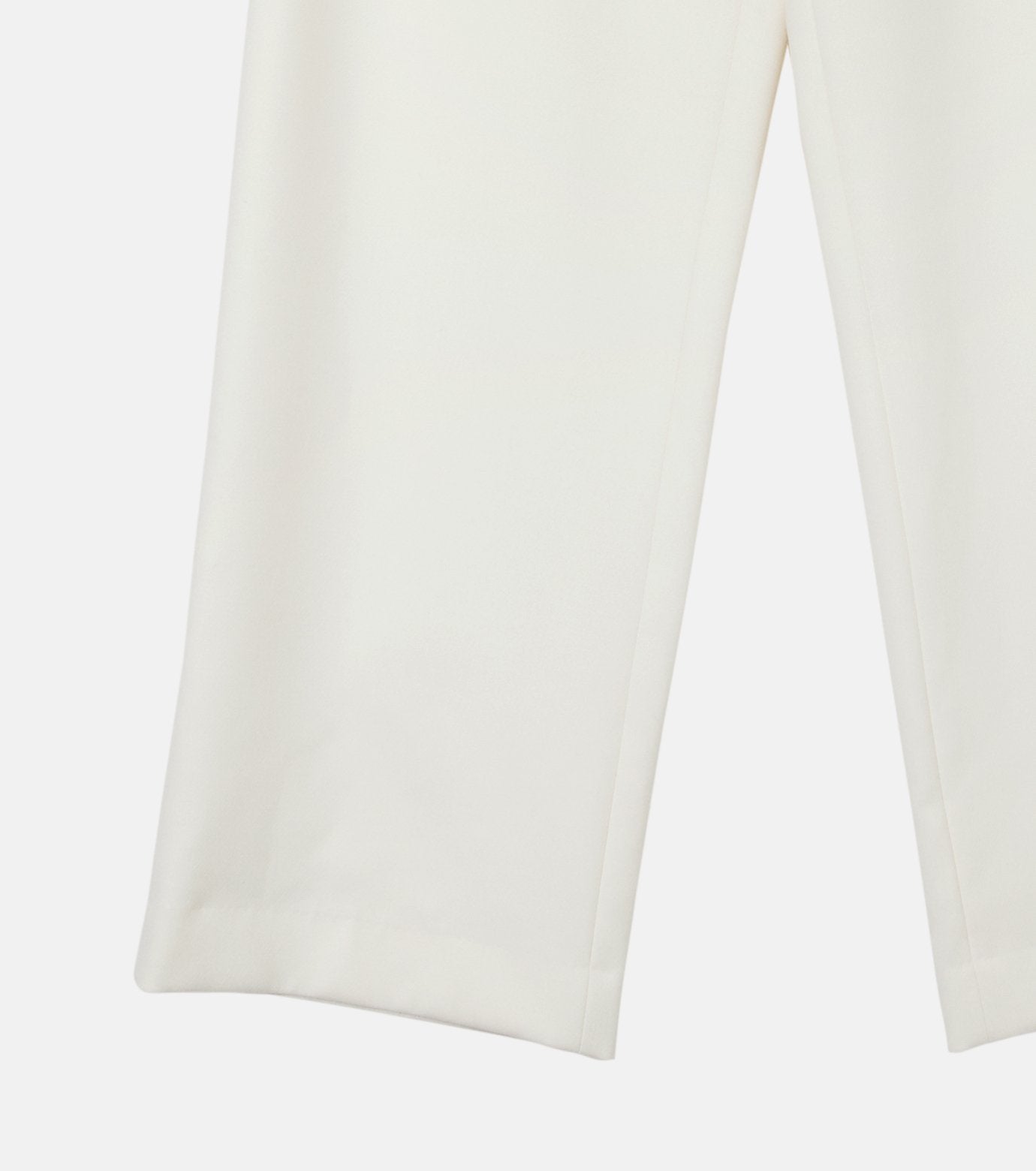 Relaxed Wool Double-Cloth Pants