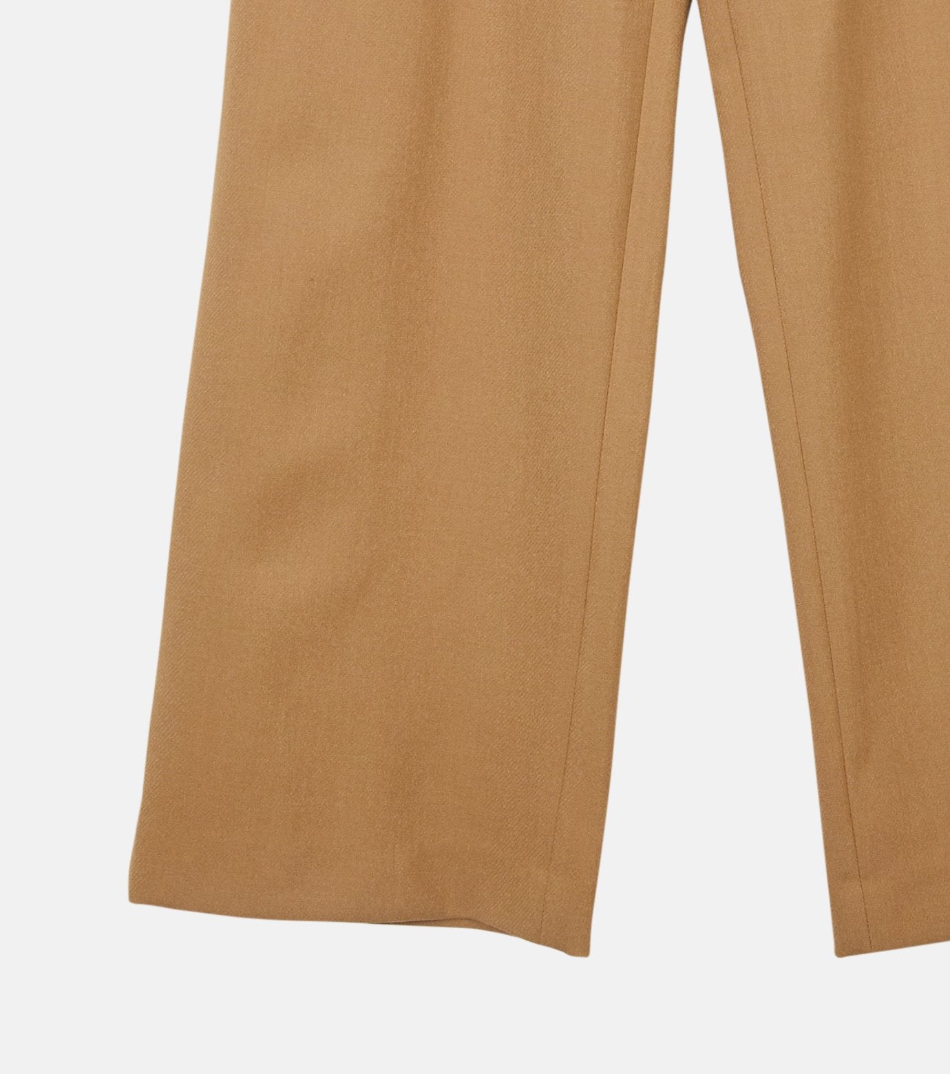 Relaxed Wool Double-Cloth Pants