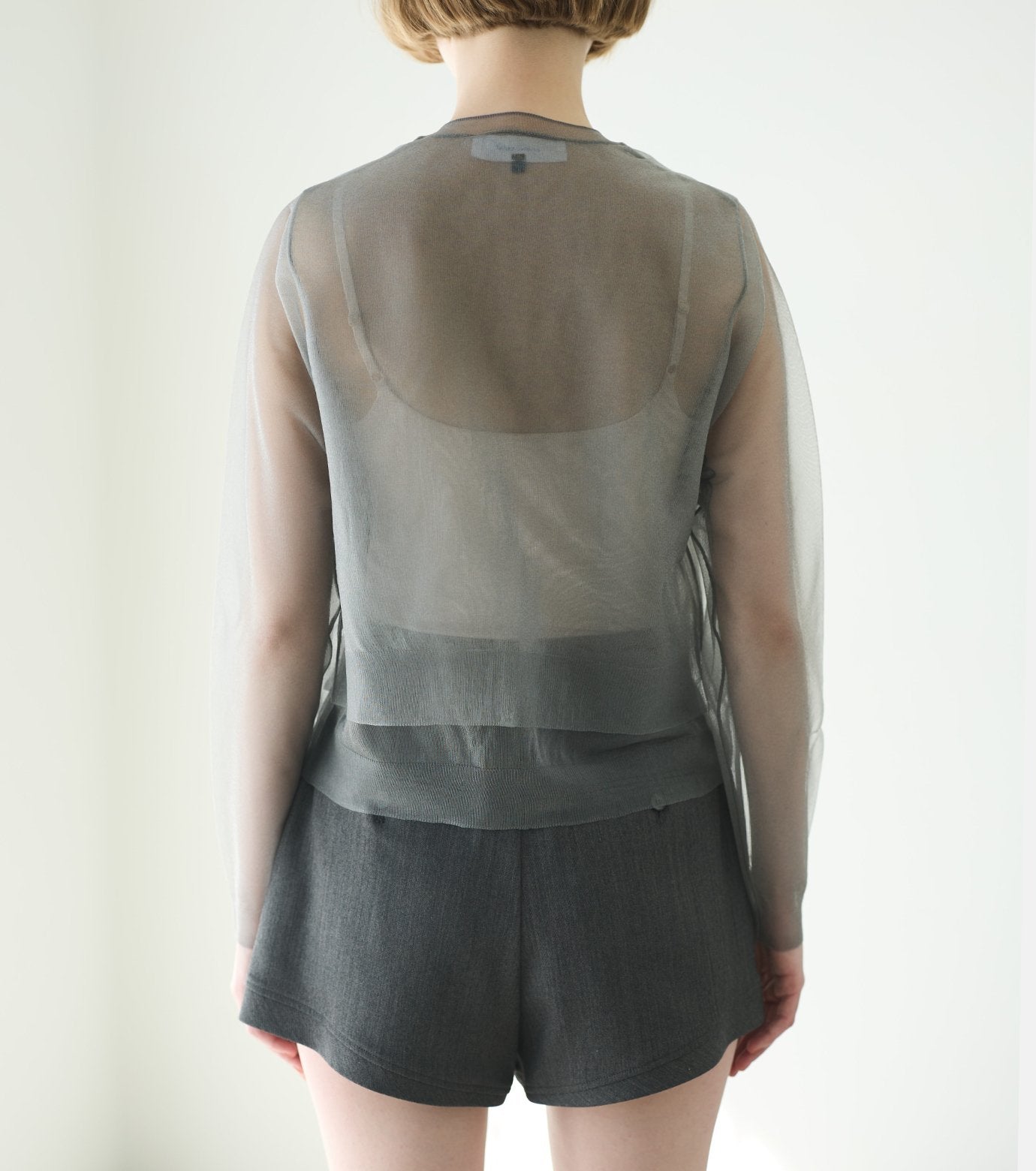 Sheer Layered Cardigan