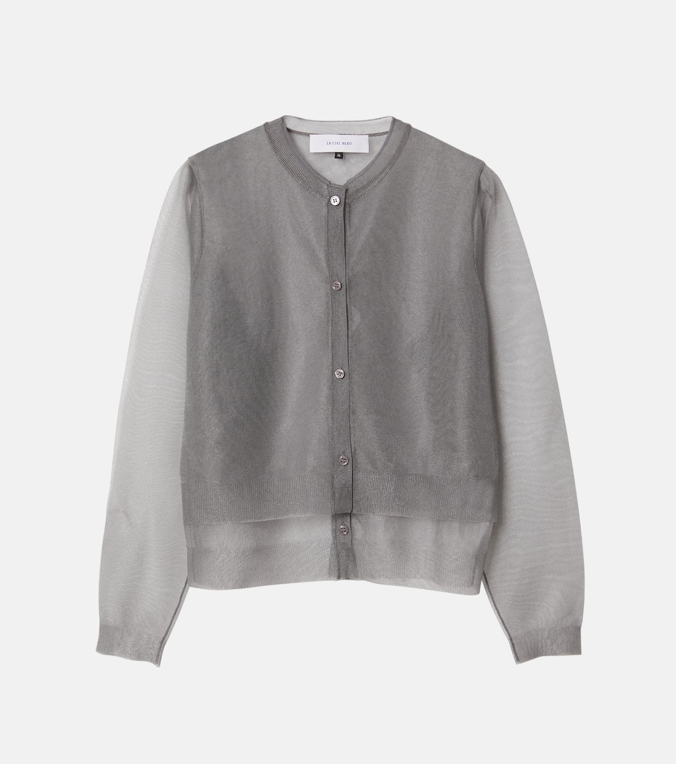 Sheer Layered Cardigan
